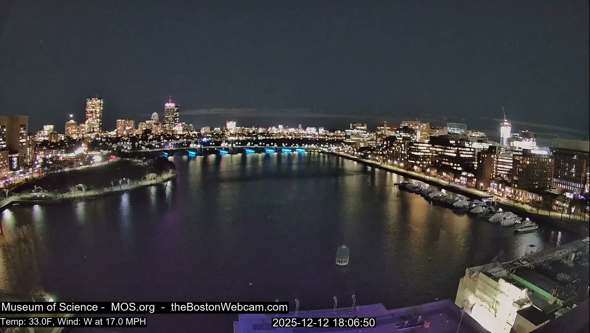 Boston Sky Live Cam - Boston, Massachusetts, USA
