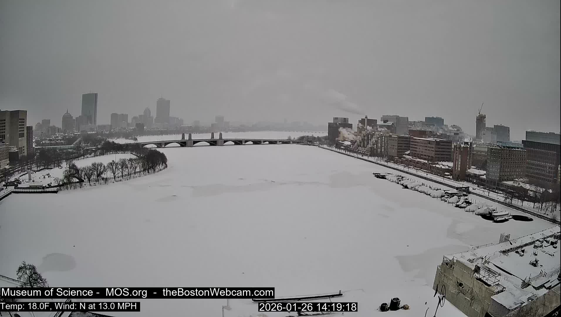 Boston Sky Live Cam - Boston, Massachusetts, USA