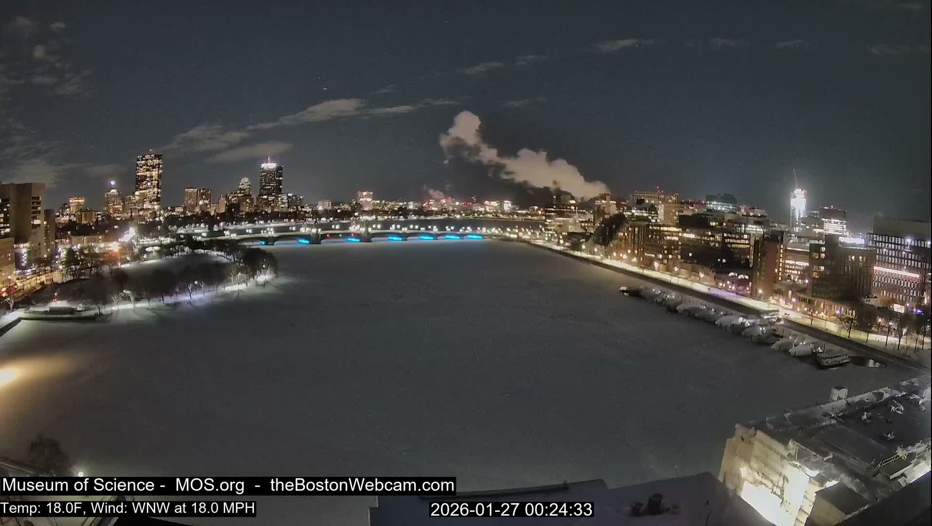 Boston Sky Live Cam - Boston, Massachusetts, USA