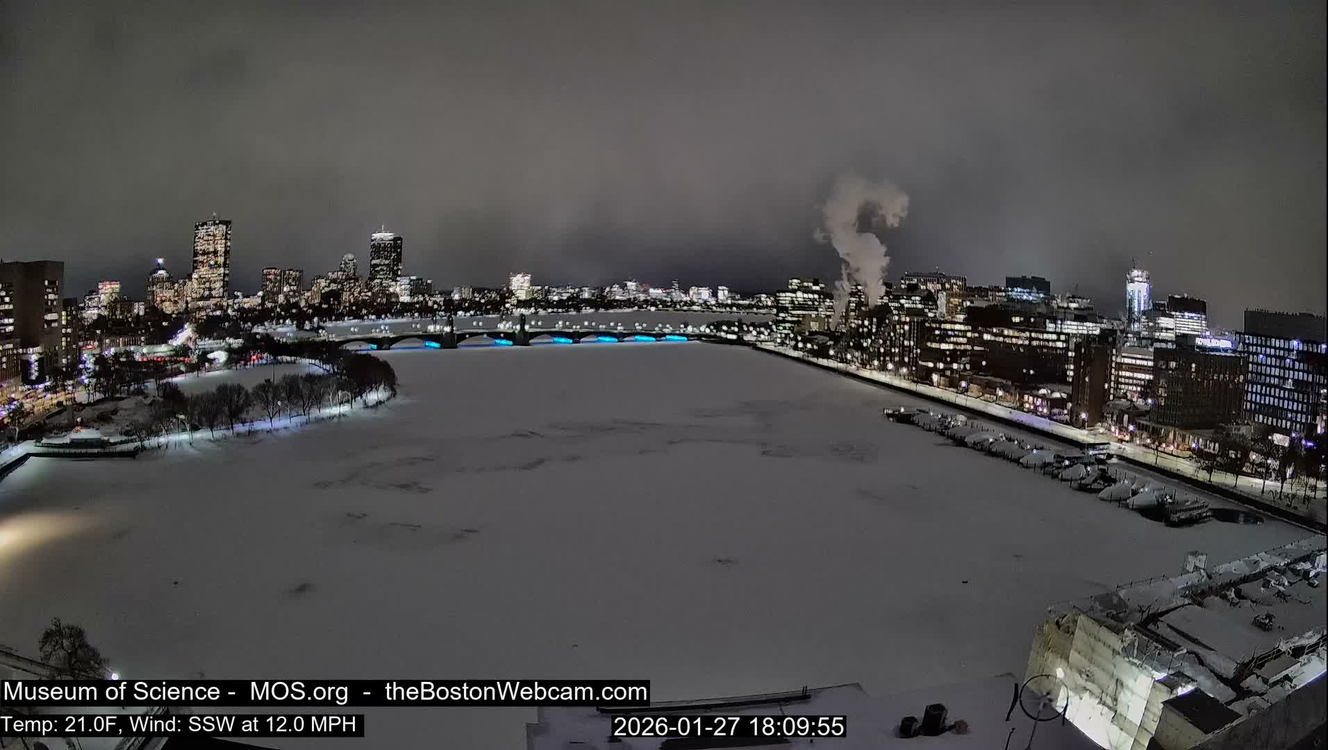 Boston Sky Live Cam - Boston, Massachusetts, USA