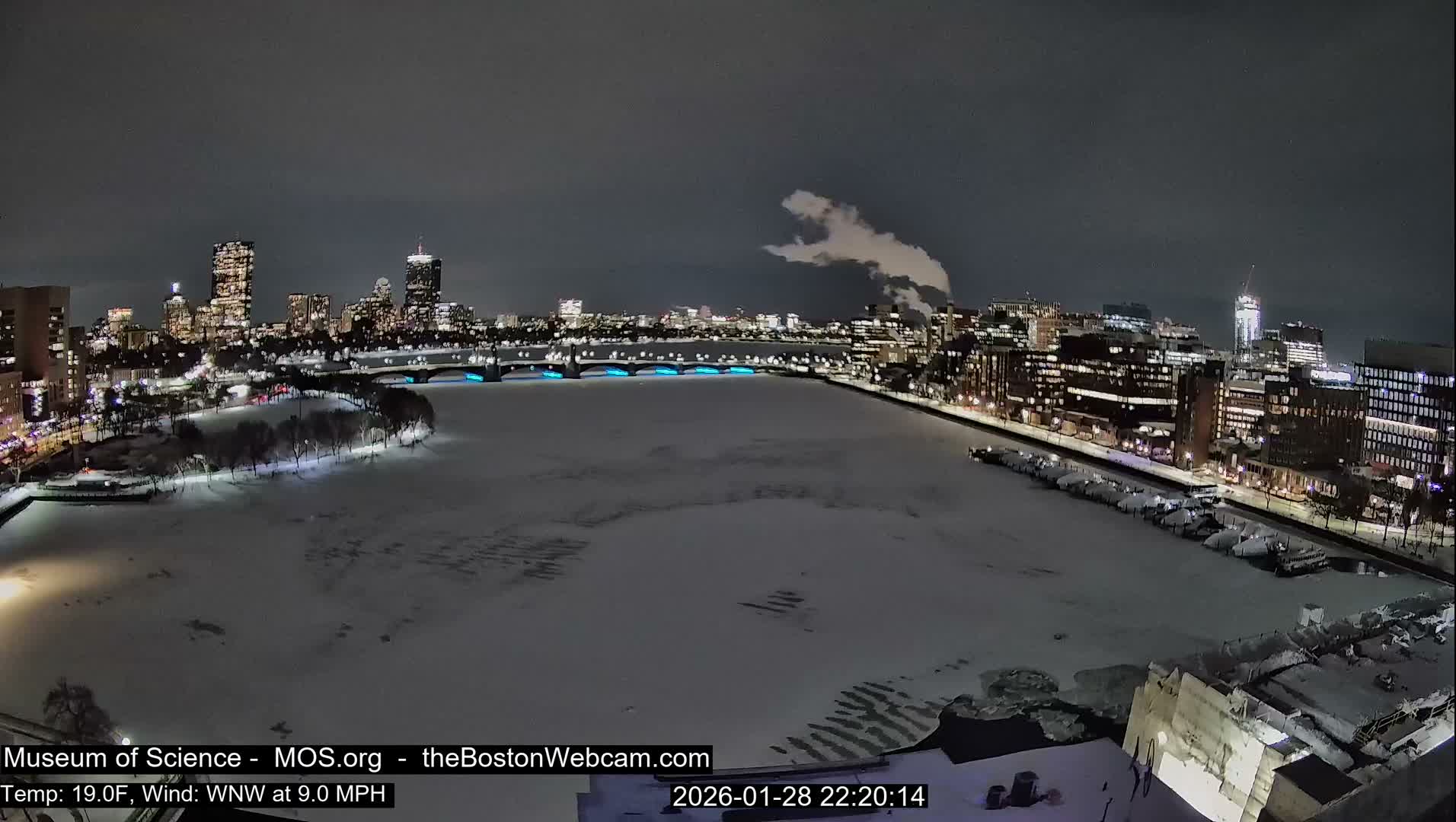 Boston Sky Live Cam - Boston, Massachusetts, USA