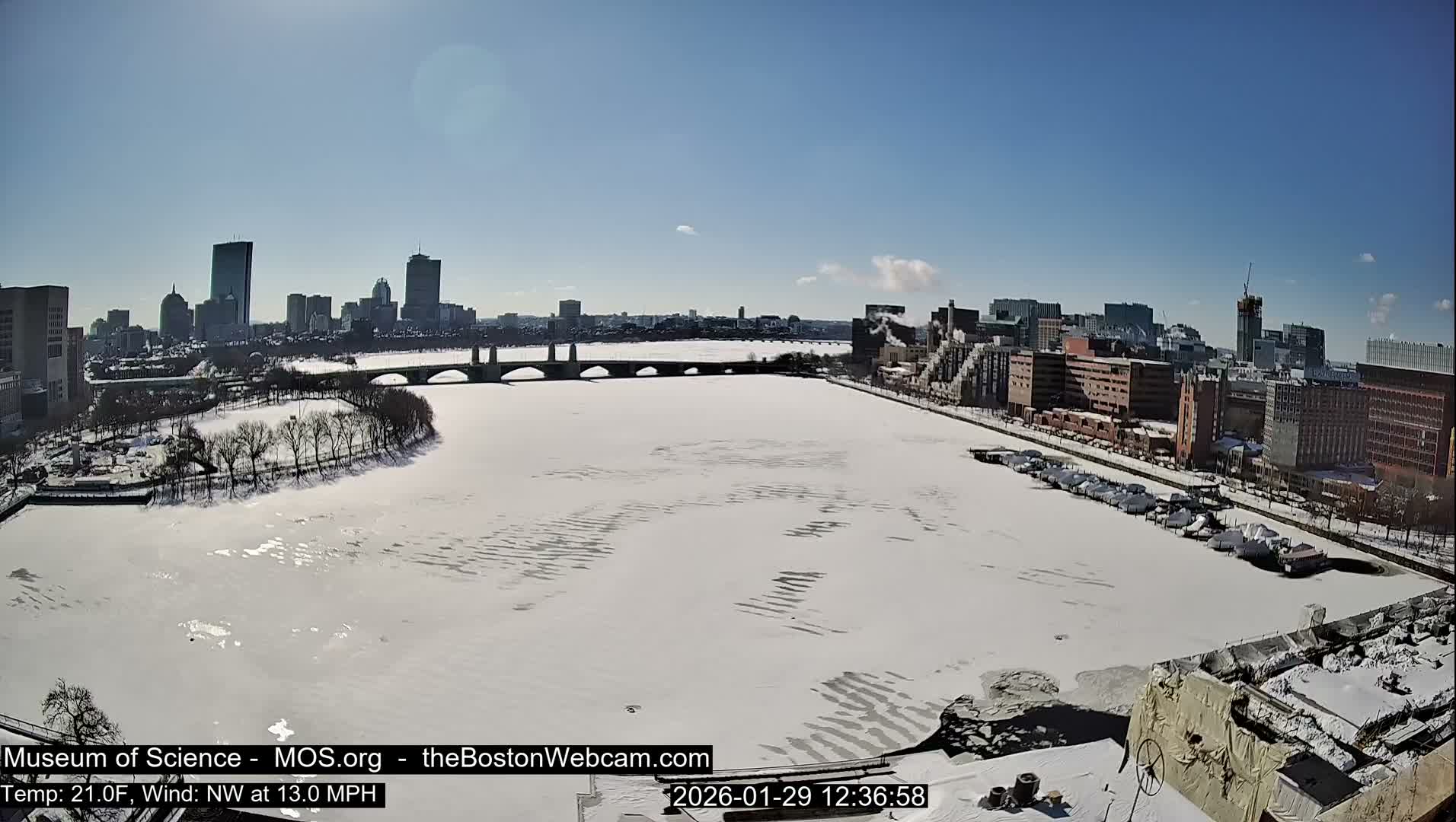 Boston Sky Live Cam - Boston, Massachusetts, USA