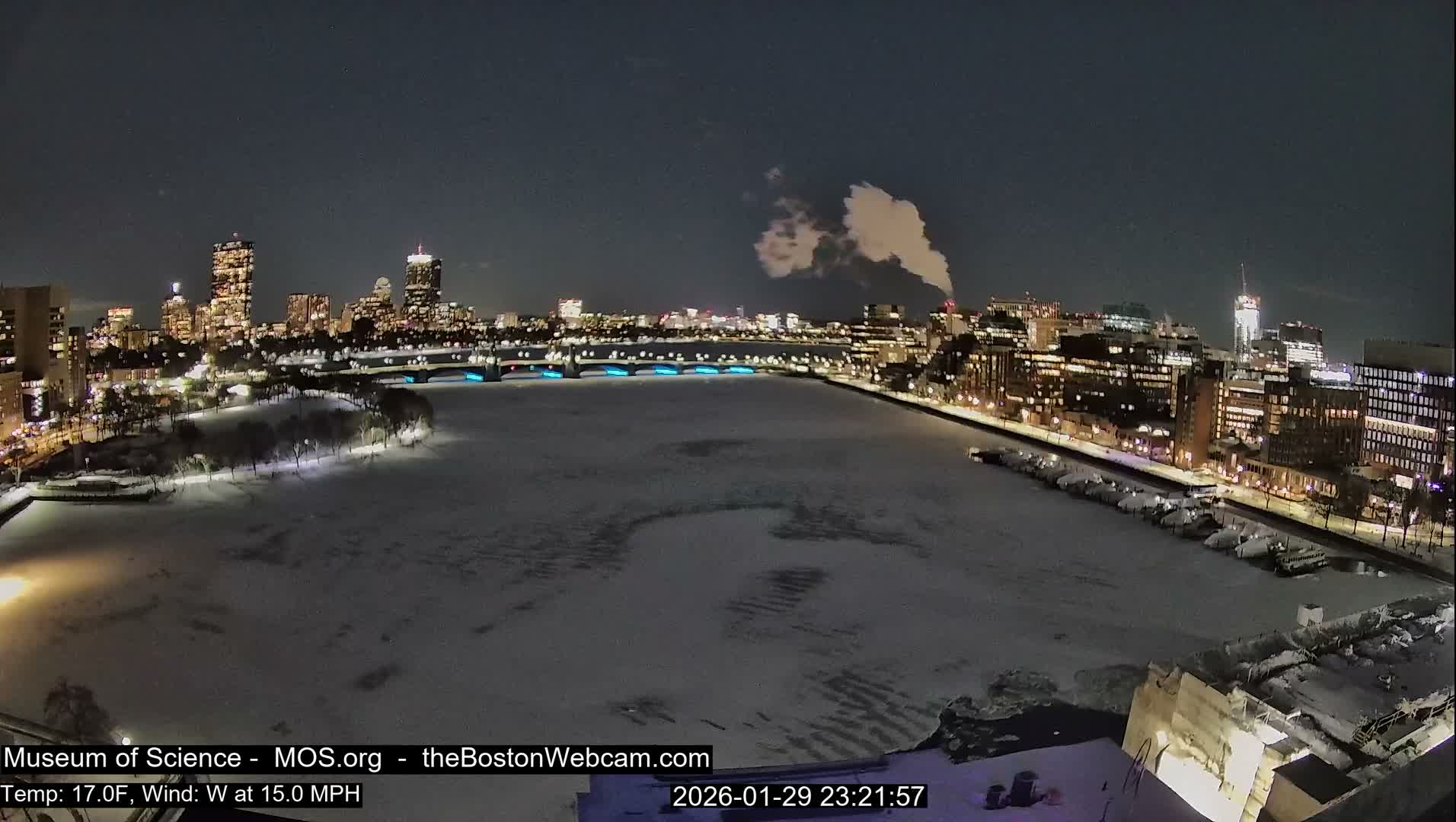 Boston Sky Live Cam - Boston, Massachusetts, USA