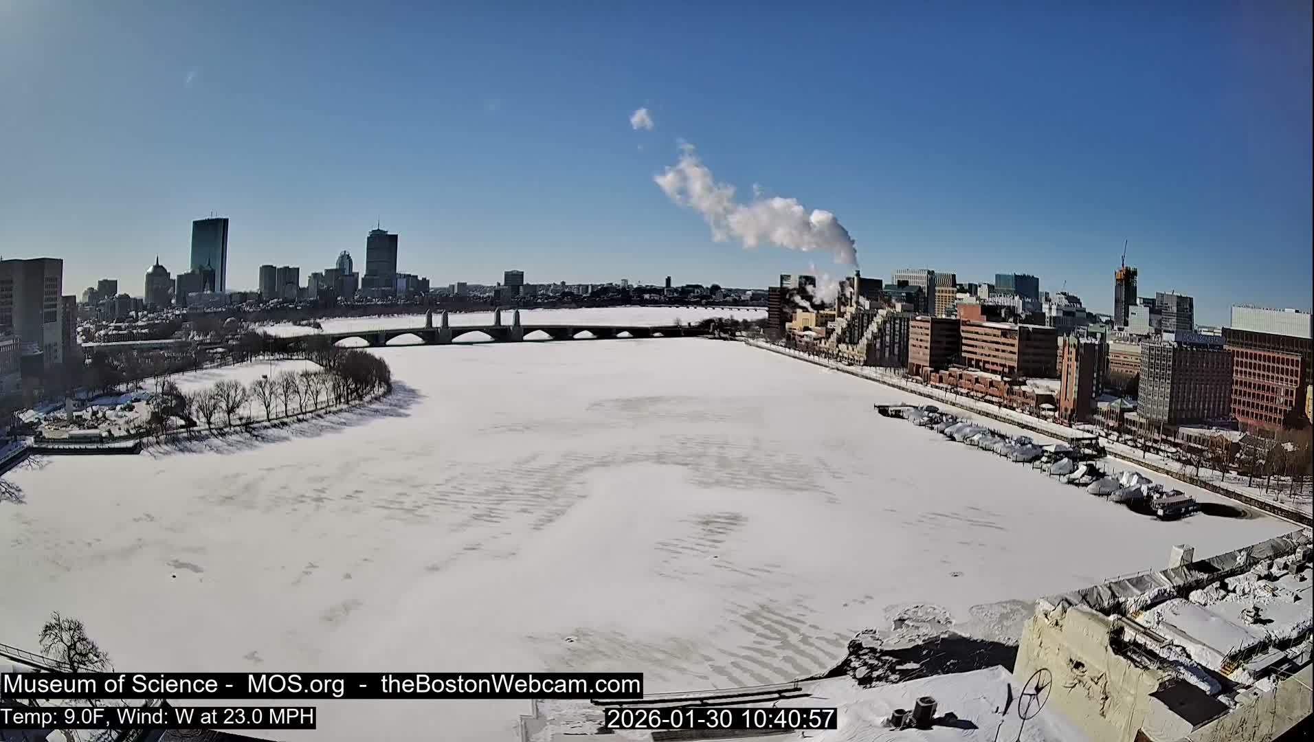 Boston Sky Live Cam - Boston, Massachusetts, USA