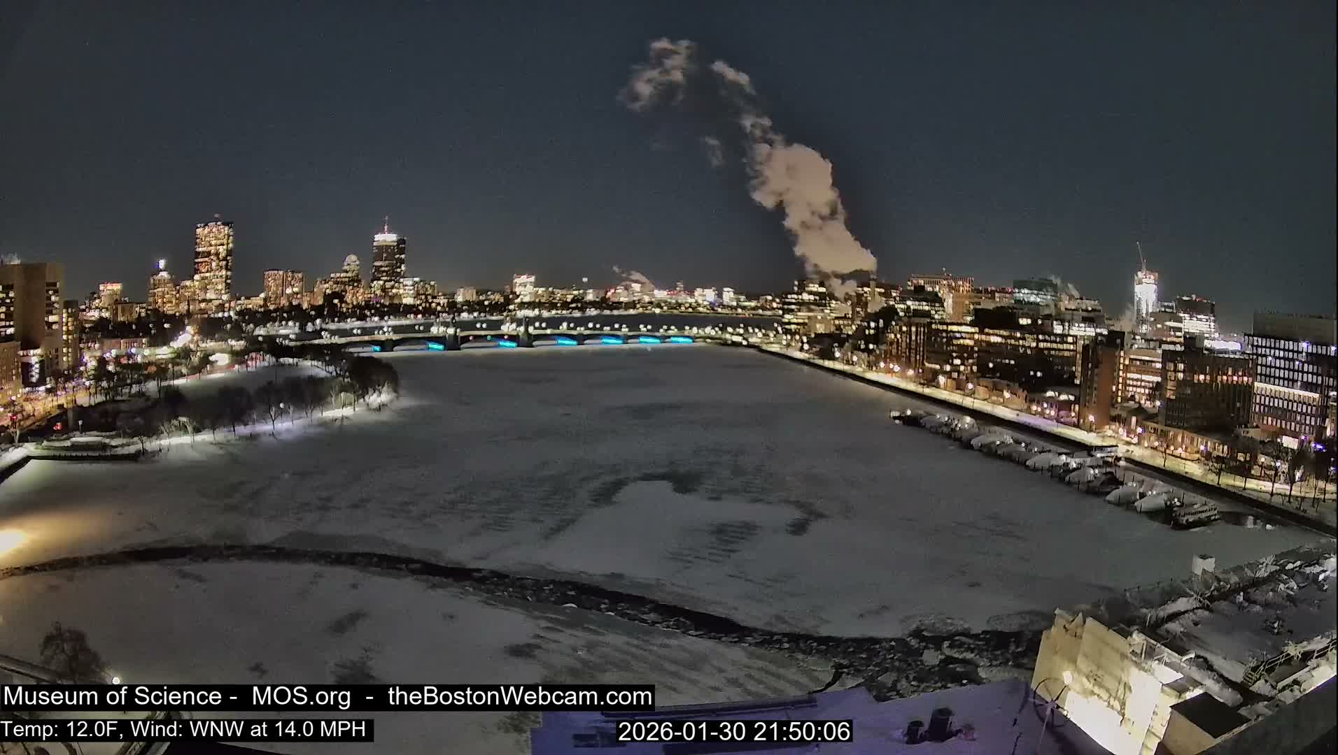 Boston Sky Live Cam - Boston, Massachusetts, USA