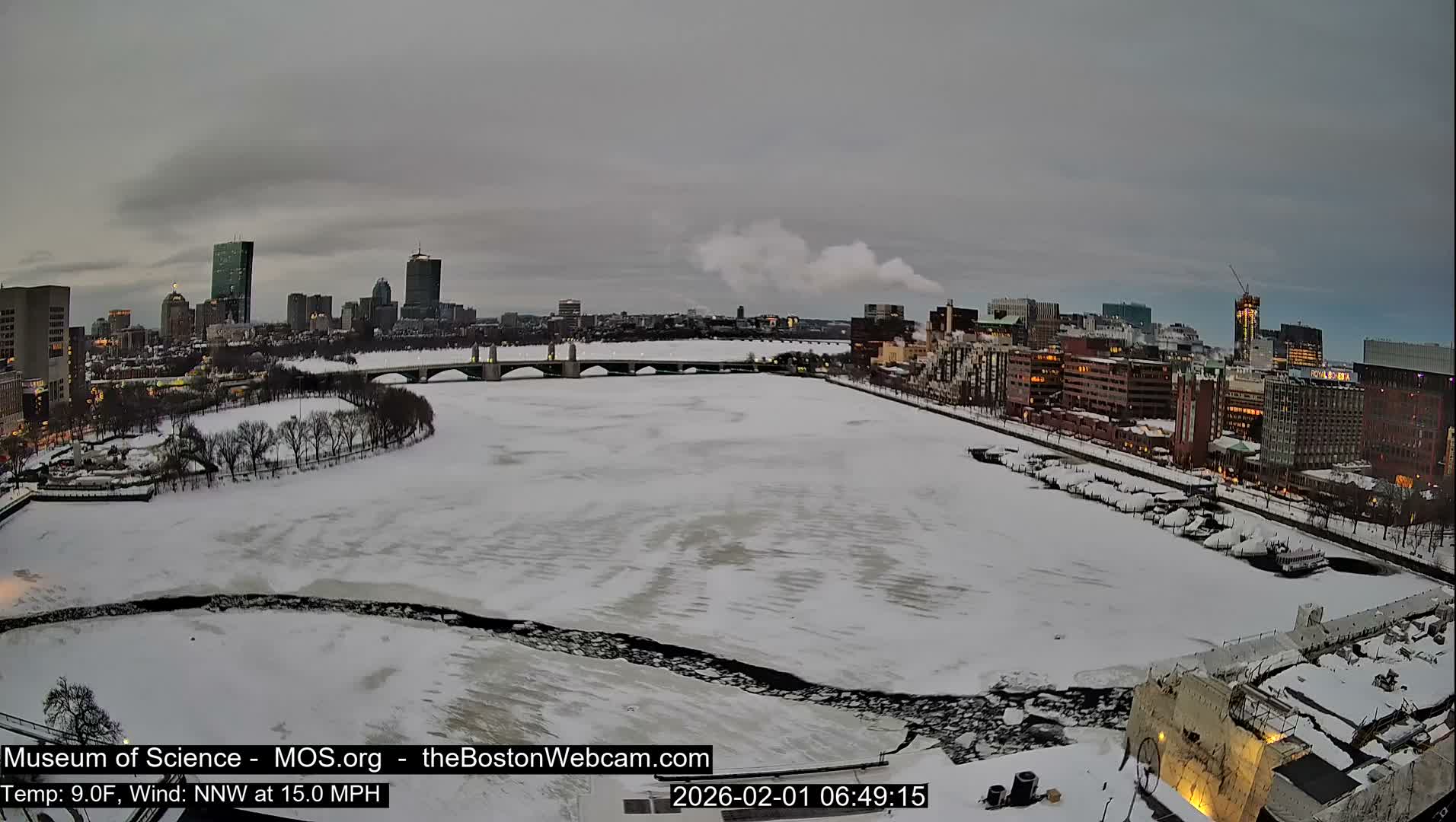 Boston Sky Live Cam - Boston, Massachusetts, USA