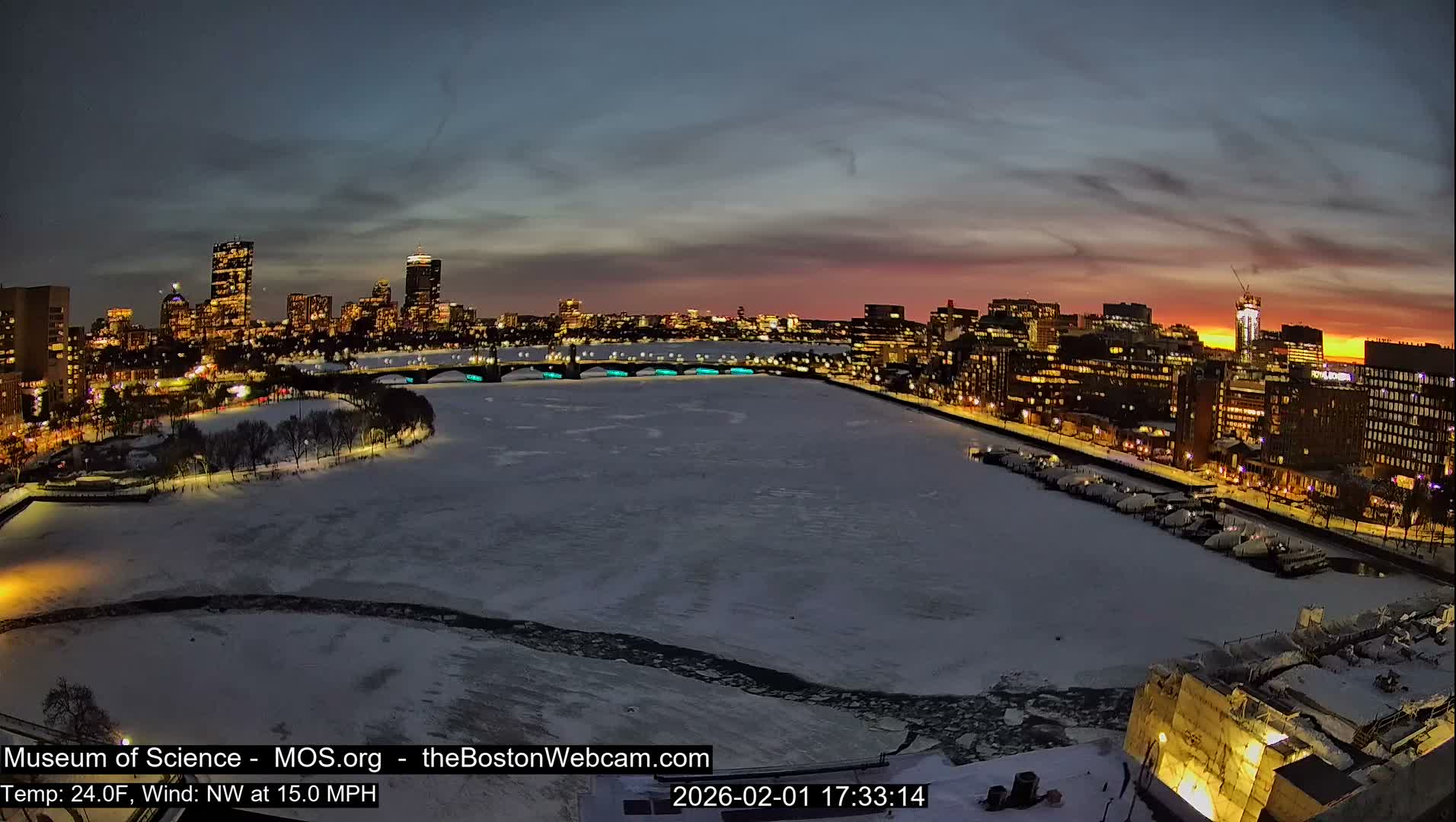 Boston Sky Live Cam - Boston, Massachusetts, USA