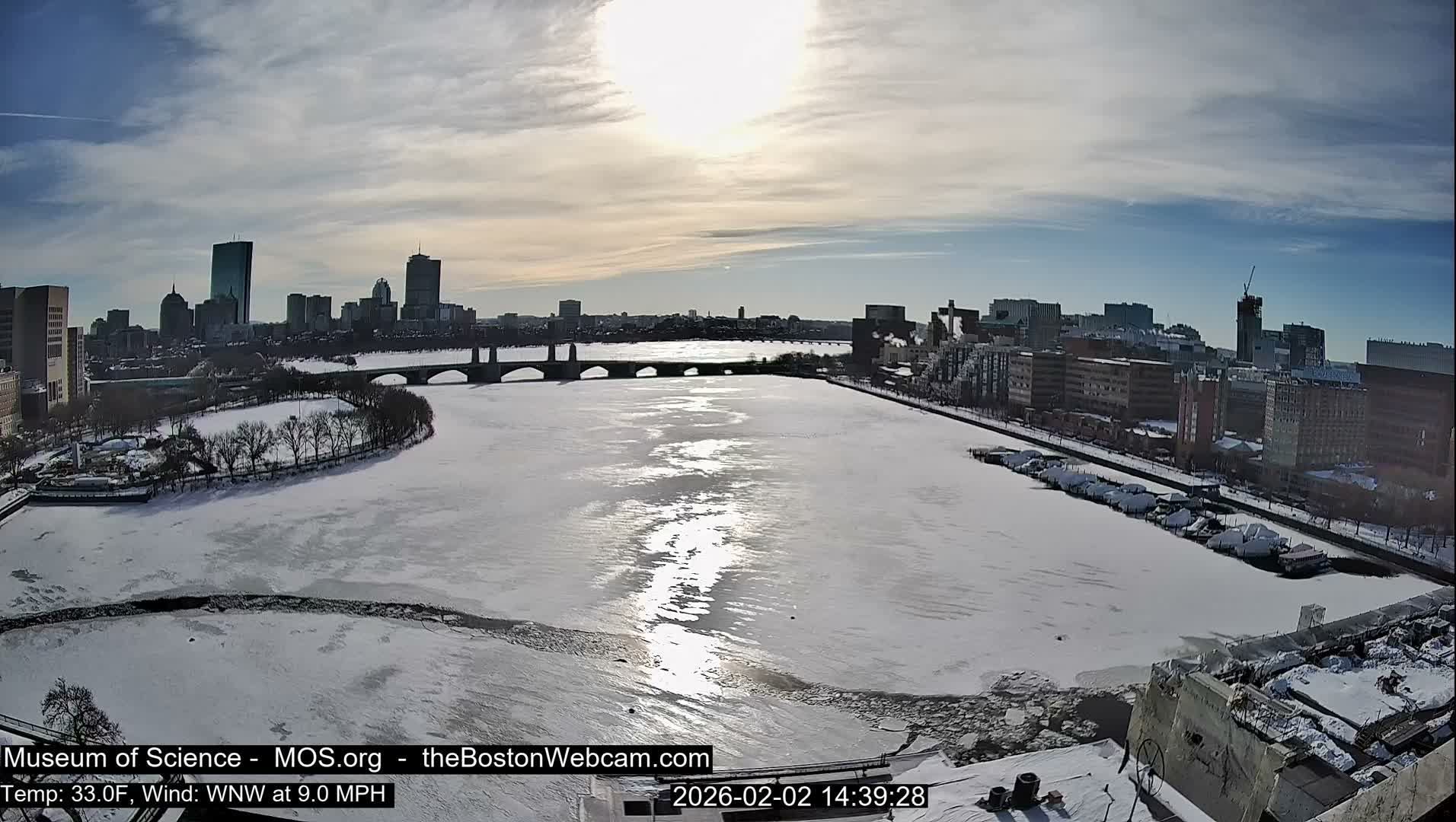 Boston Sky Live Cam - Boston, Massachusetts, USA