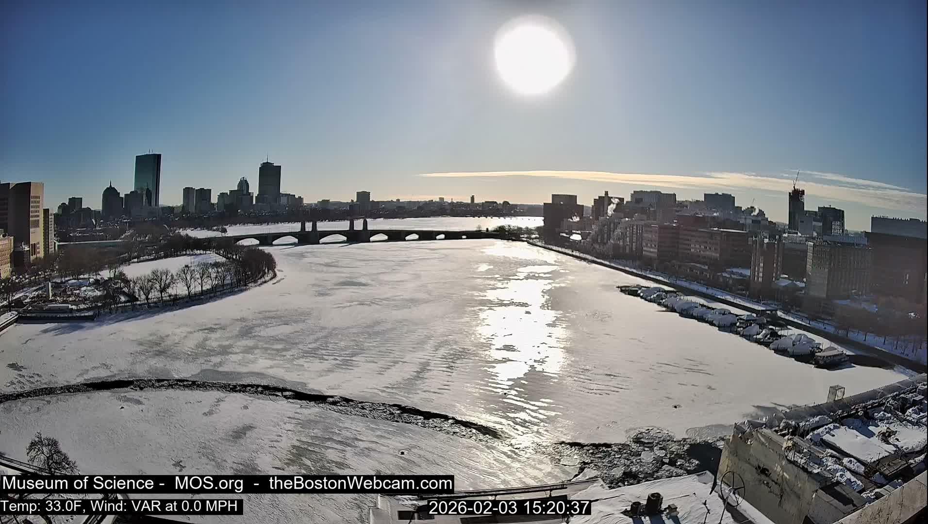 Boston Sky Live Cam - Boston, Massachusetts, USA