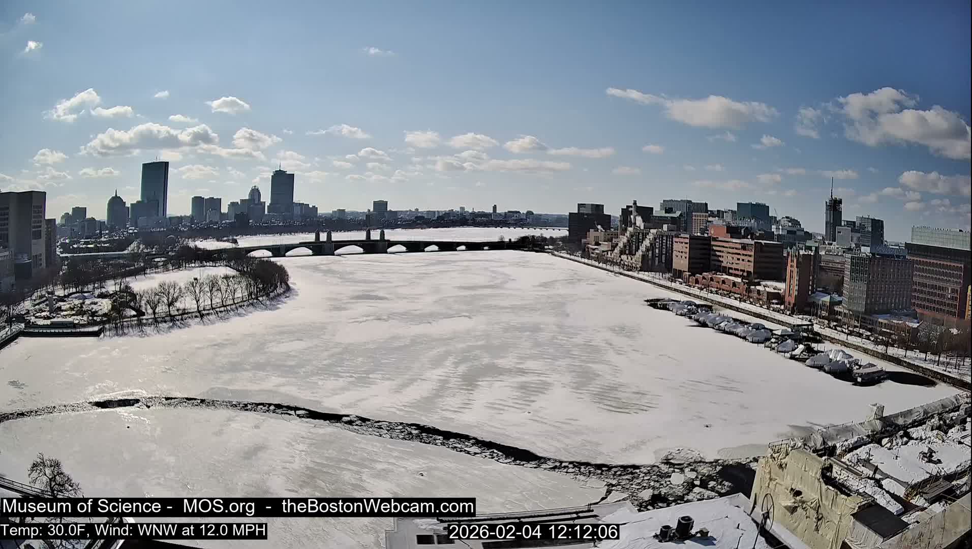 Boston Sky Live Cam - Boston, Massachusetts, USA