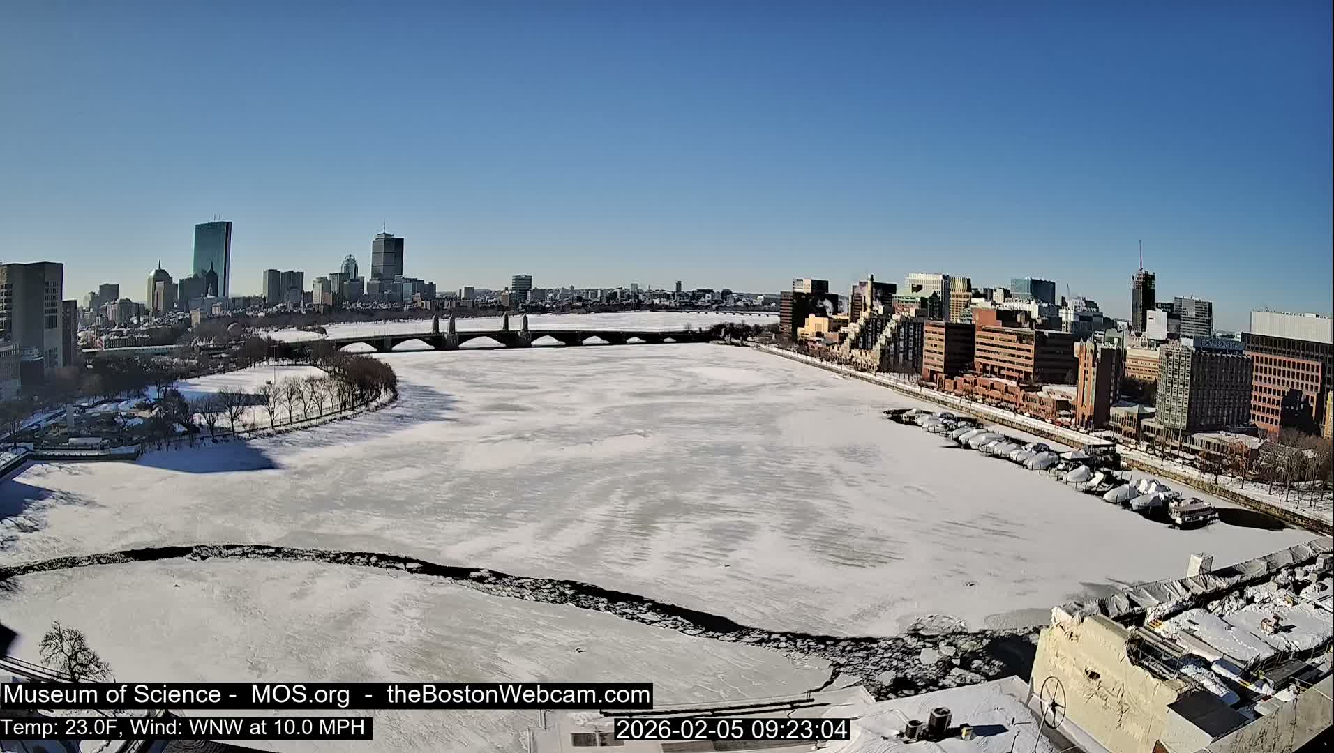 Boston Sky Live Cam - Boston, Massachusetts, USA