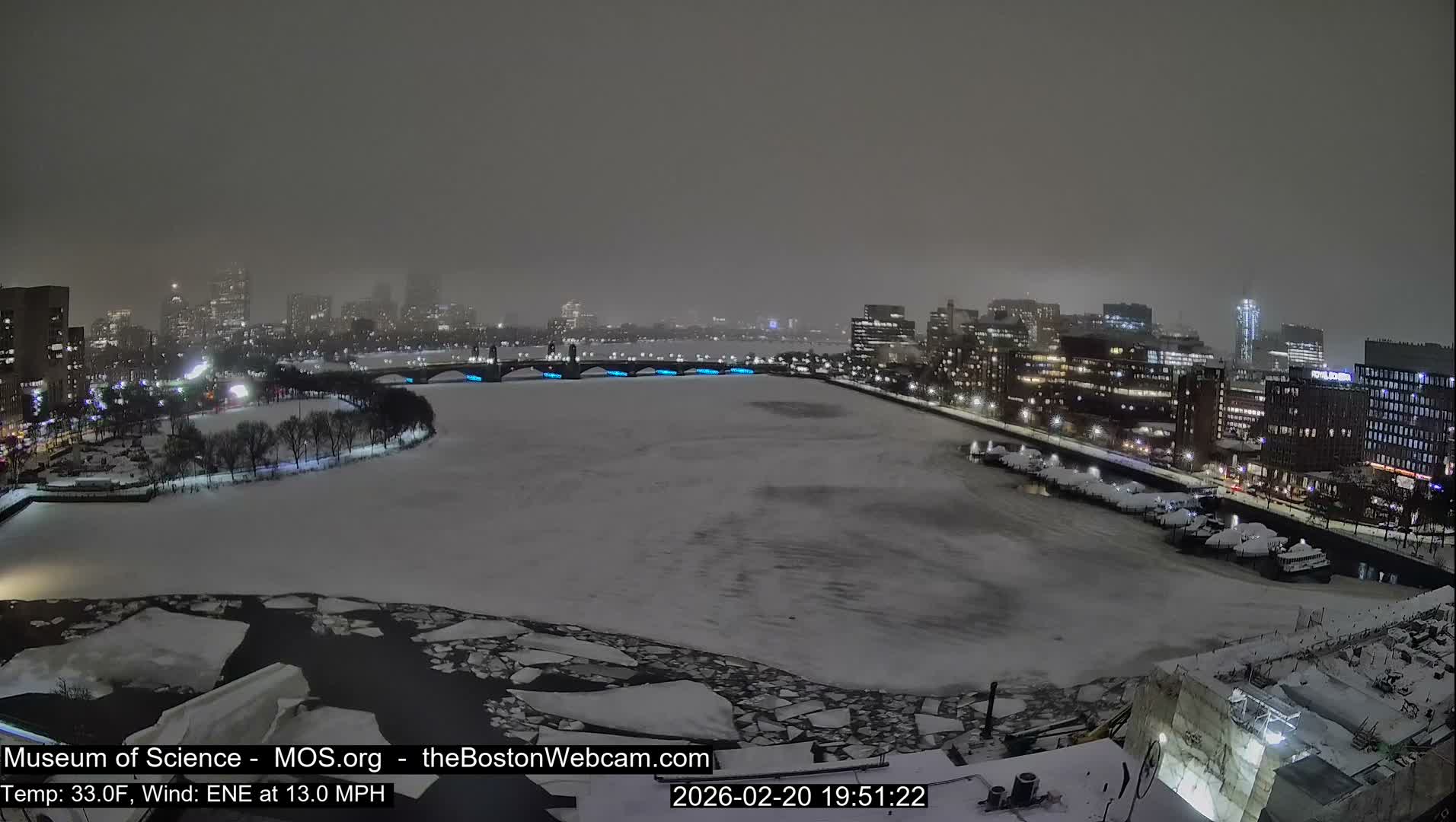 Boston Sky Live Cam - Boston, Massachusetts, USA