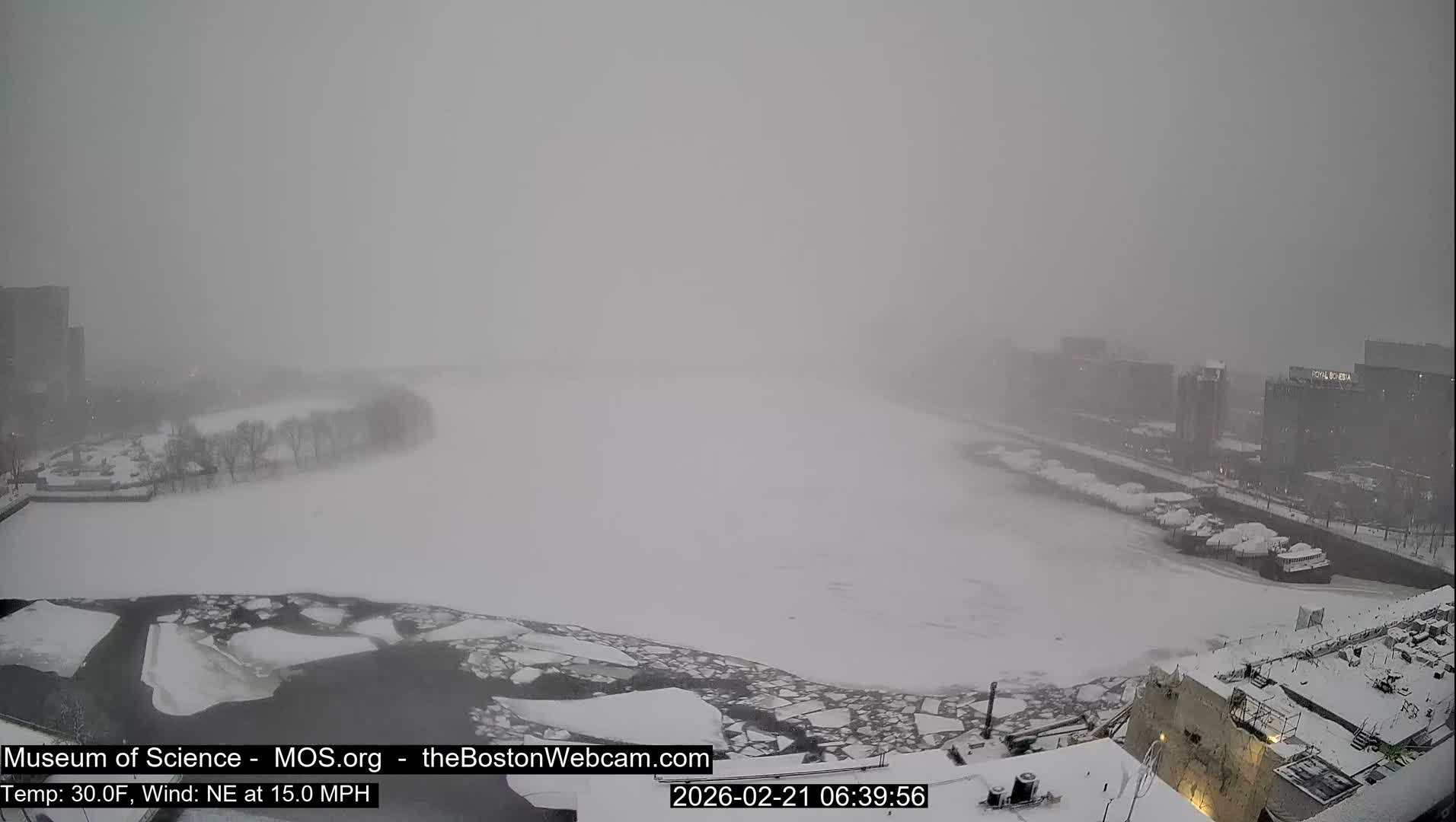 Boston Sky Live Cam - Boston, Massachusetts, USA