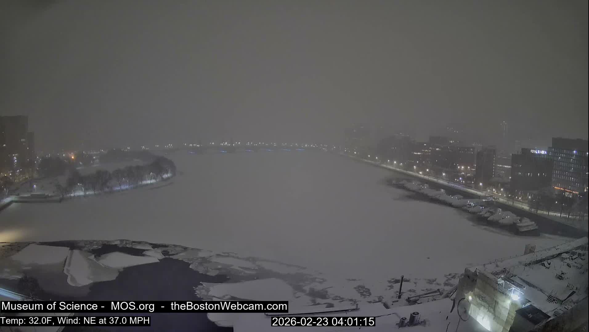 Boston Sky Live Cam - Boston, Massachusetts, USA