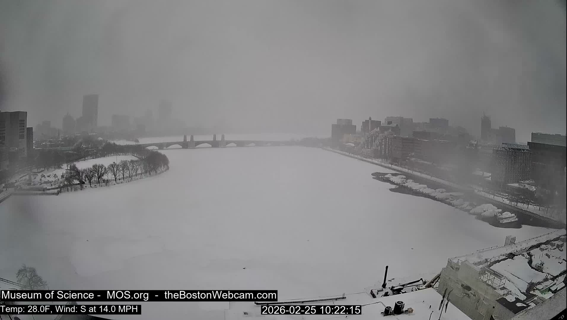 Boston Sky Live Cam - Boston, Massachusetts, USA