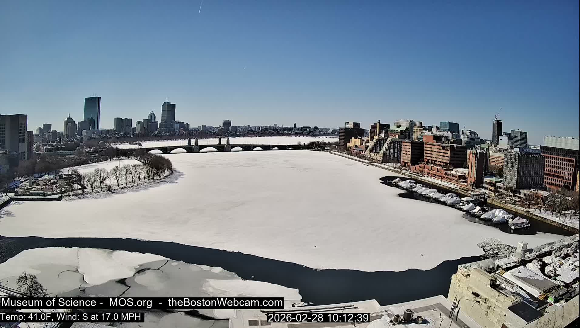 Boston Sky Live Cam - Boston, Massachusetts, USA
