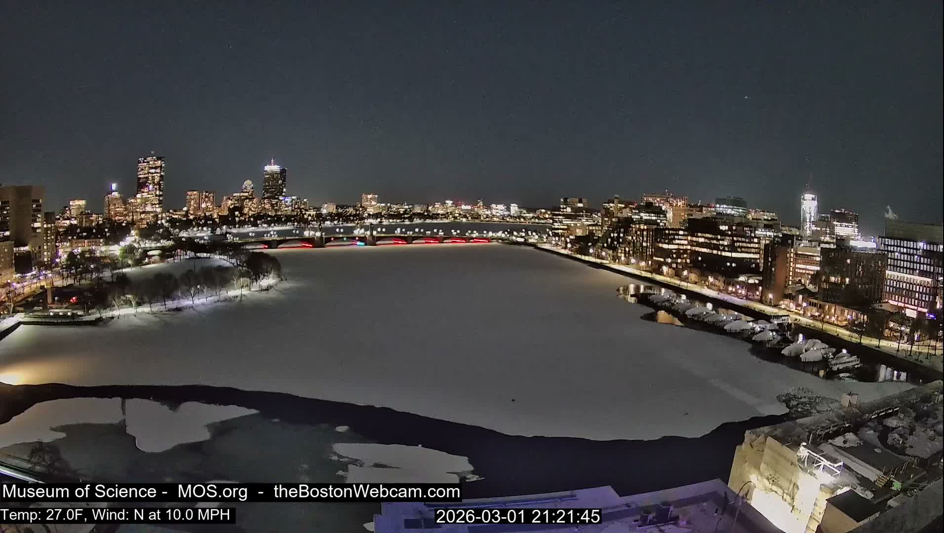 Boston Sky Live Cam - Boston, Massachusetts, USA