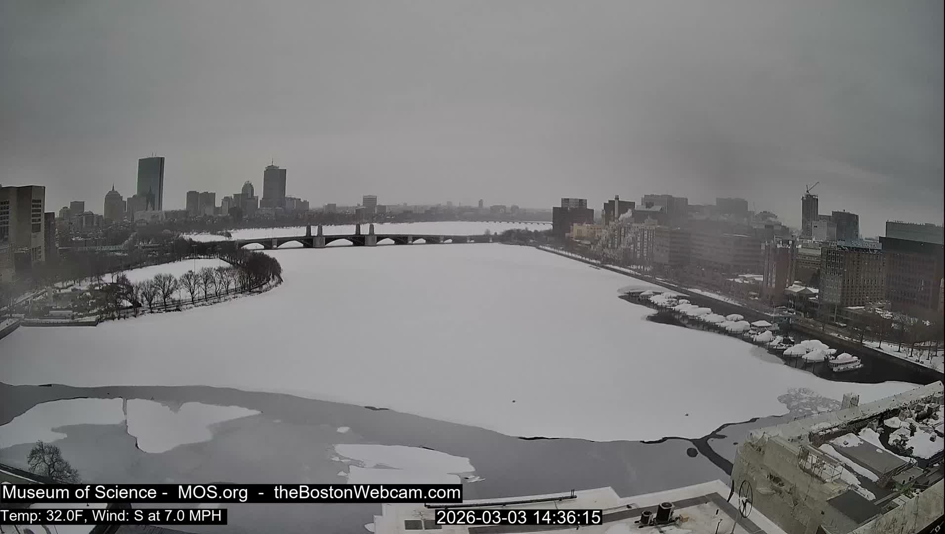Boston Sky Live Cam - Boston, Massachusetts, USA