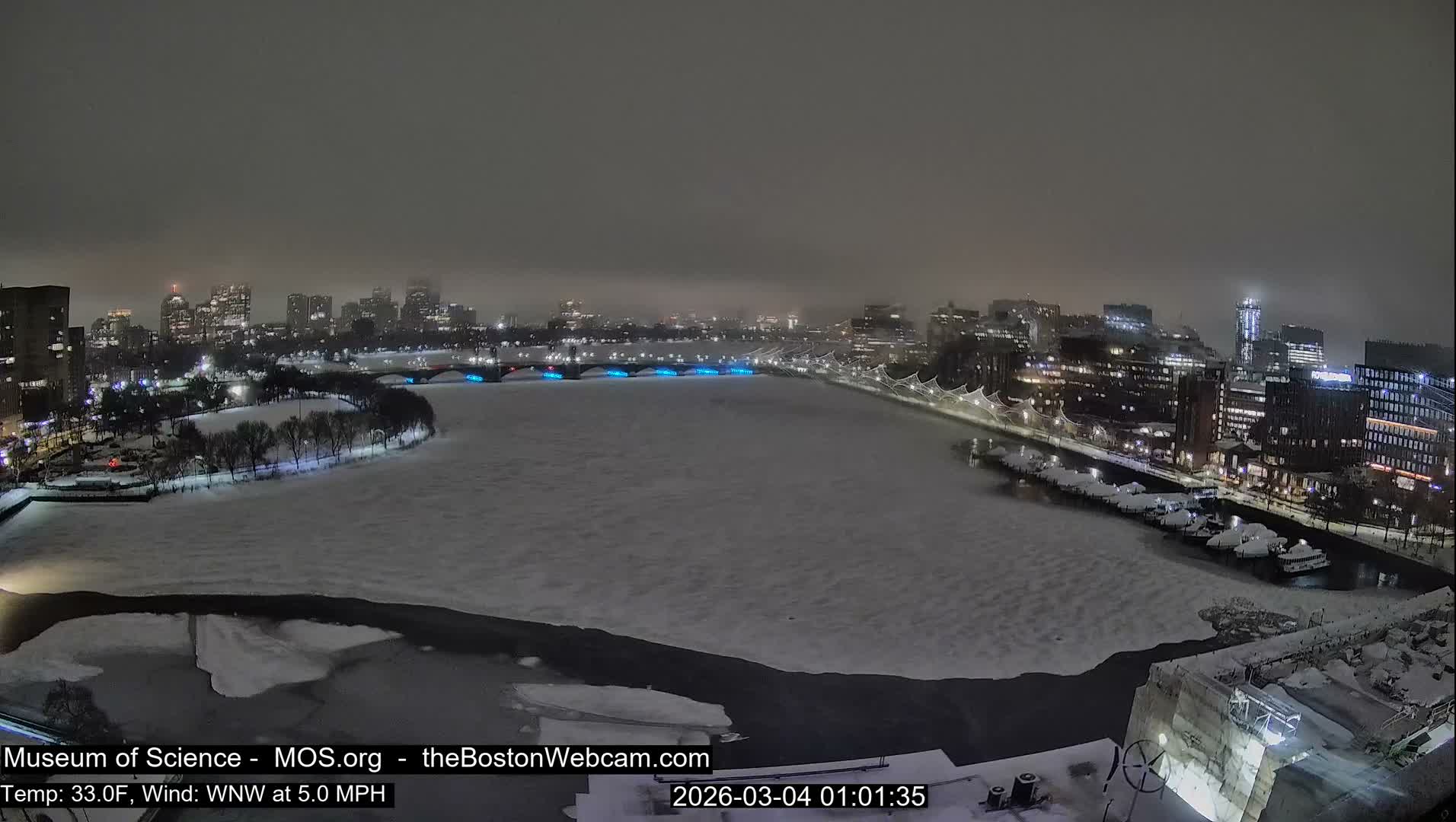 Boston Sky Live Cam - Boston, Massachusetts, USA