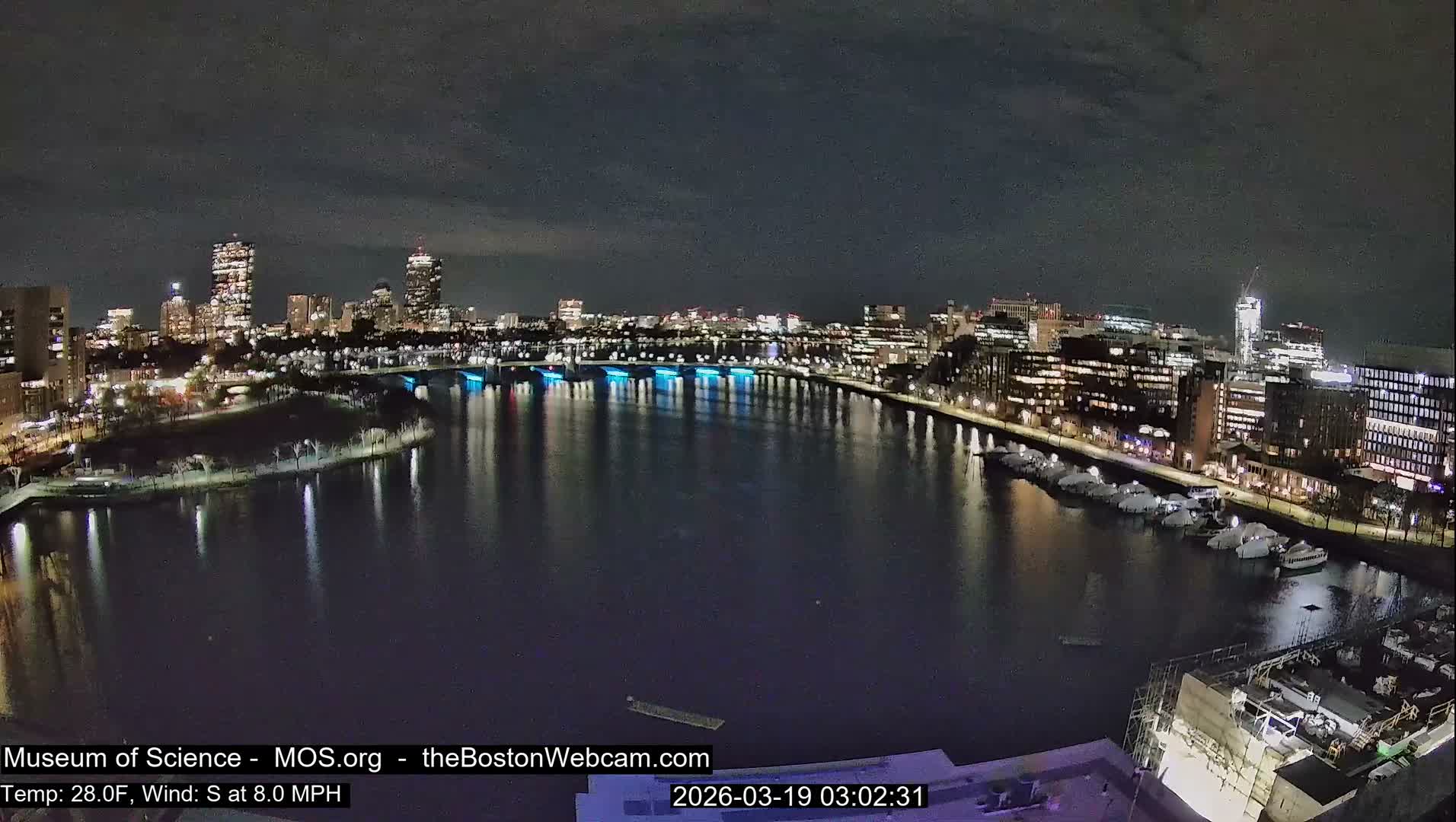 Boston Sky Live Cam - Boston, Massachusetts, USA