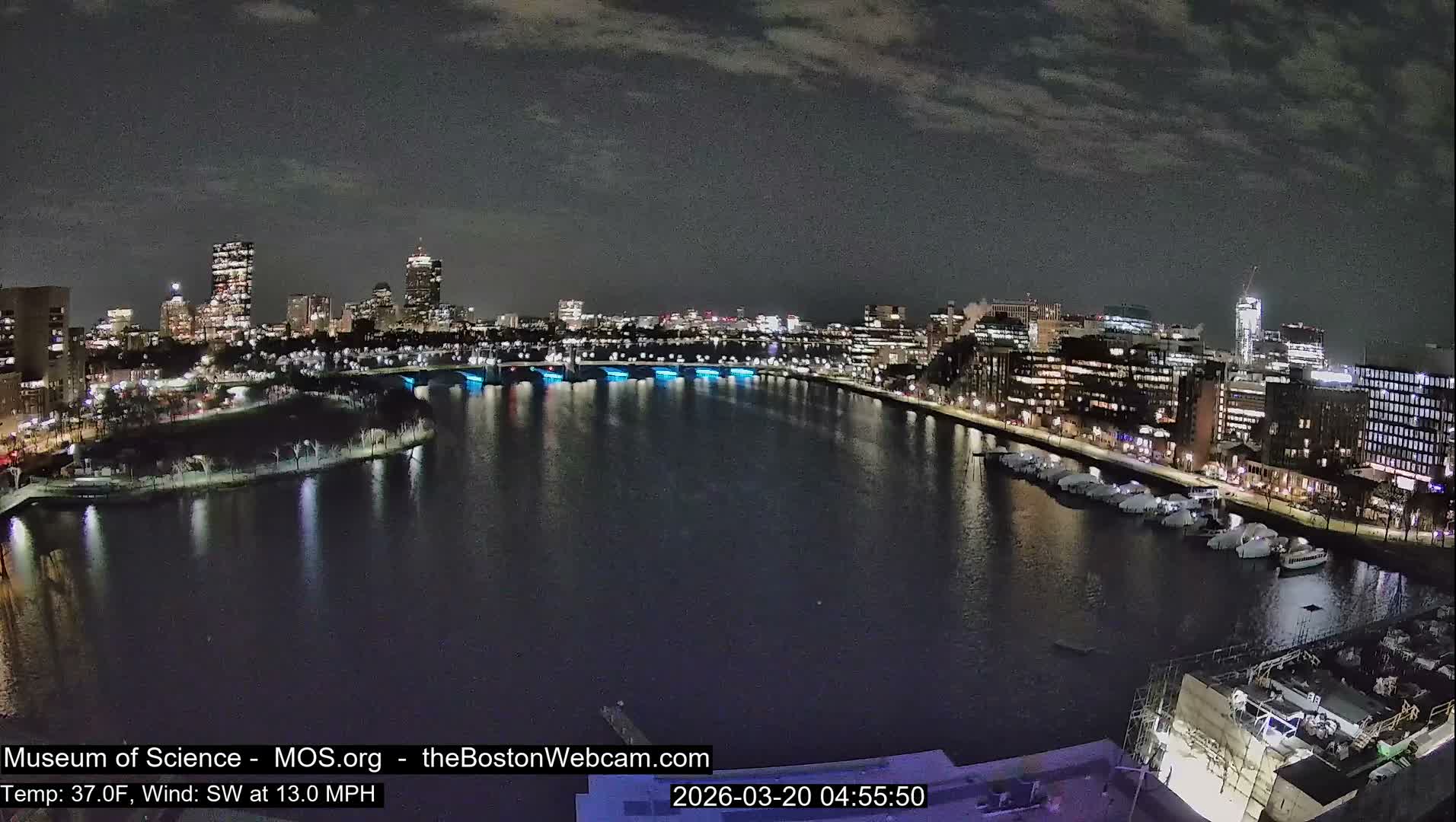 Boston Sky Live Cam - Boston, Massachusetts, USA