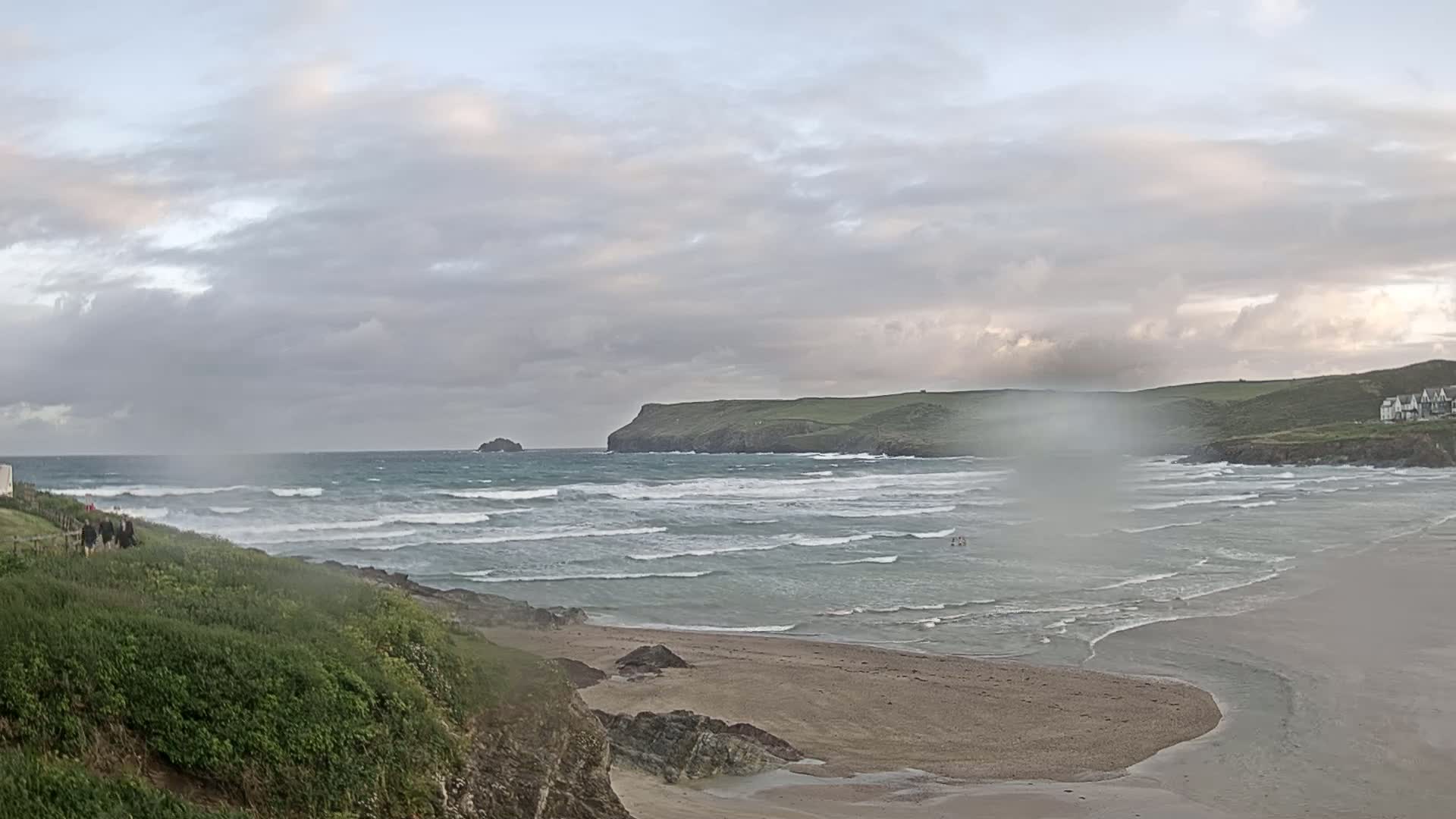 Polzeath Beach Live Cam - Polzeath, Cornwall, South West, England, United Kingdom