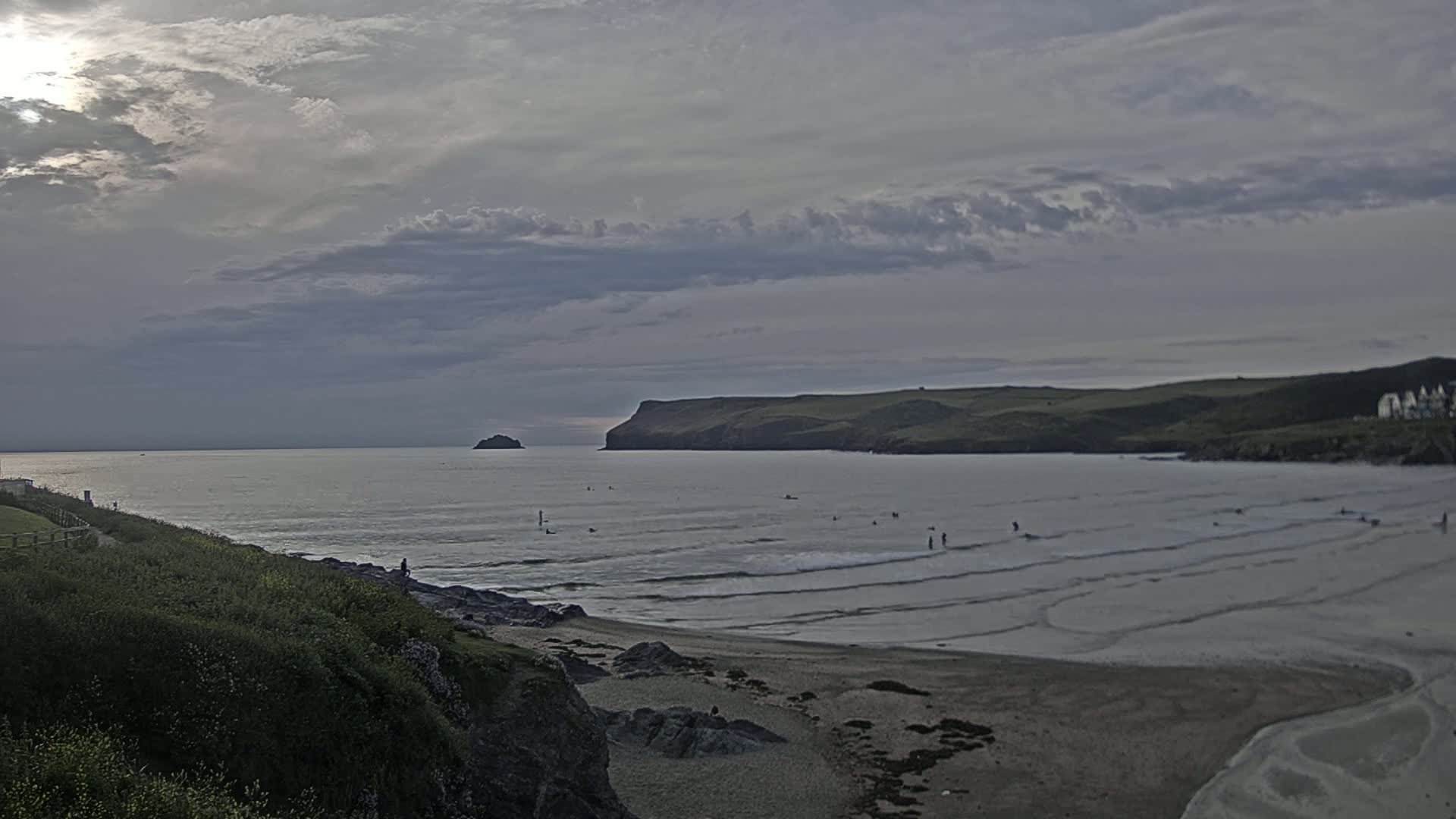 Polzeath Beach Live Cam - Polzeath, Cornwall, South West, England, United Kingdom