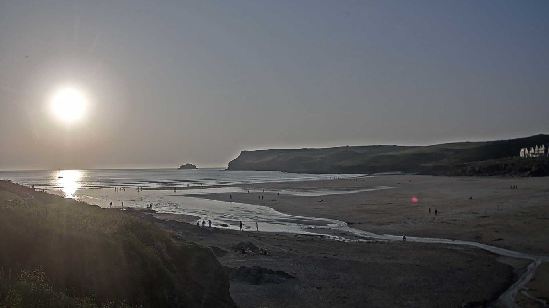 Polzeath Beach Live Cam - Polzeath, Cornwall, South West, England, United Kingdom