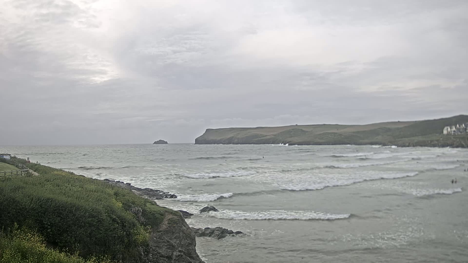 Polzeath Beach Live Cam - Polzeath, Cornwall, South West, England, United Kingdom