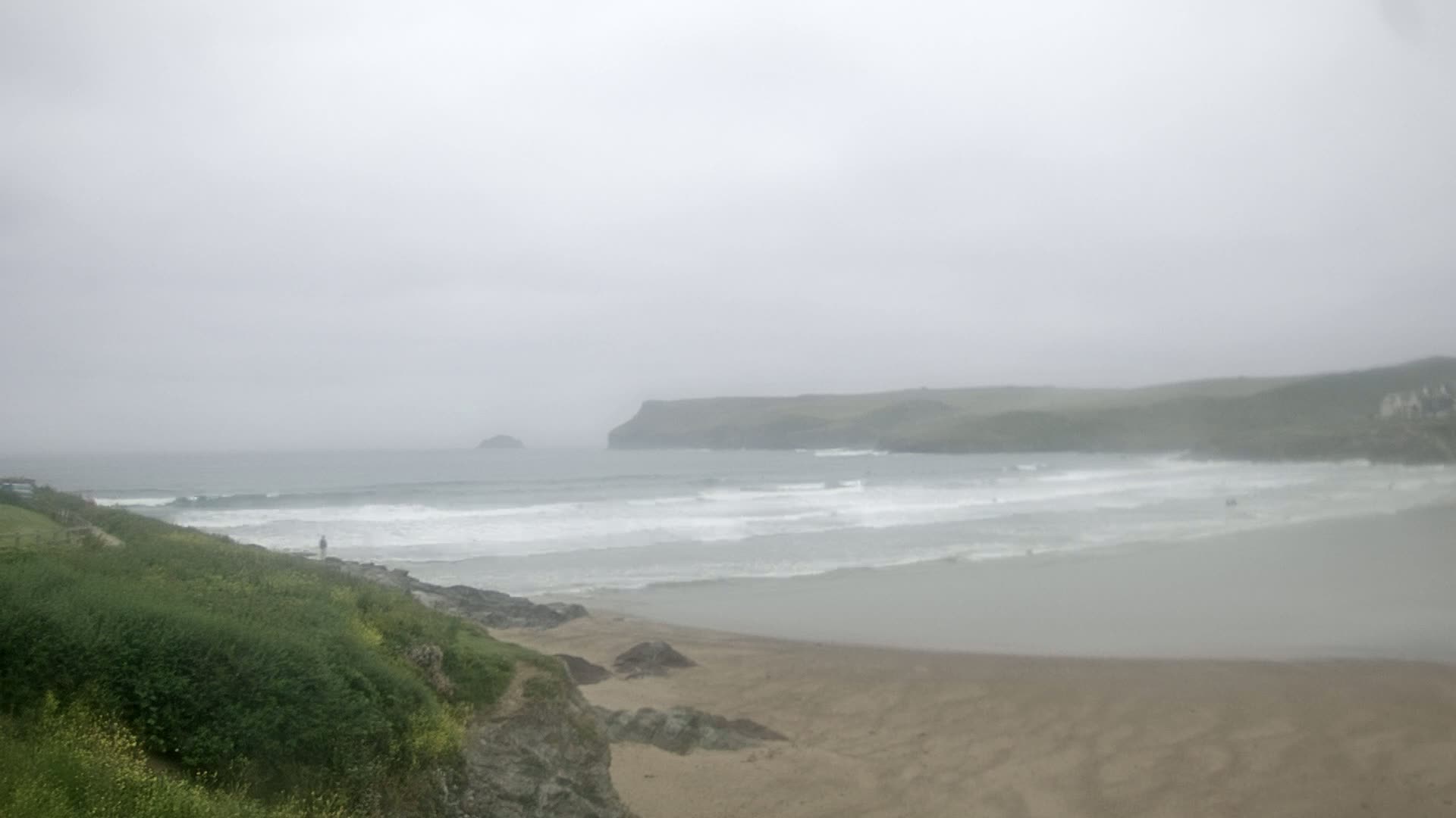 Polzeath Beach Live Cam - Polzeath, Cornwall, South West, England, United Kingdom