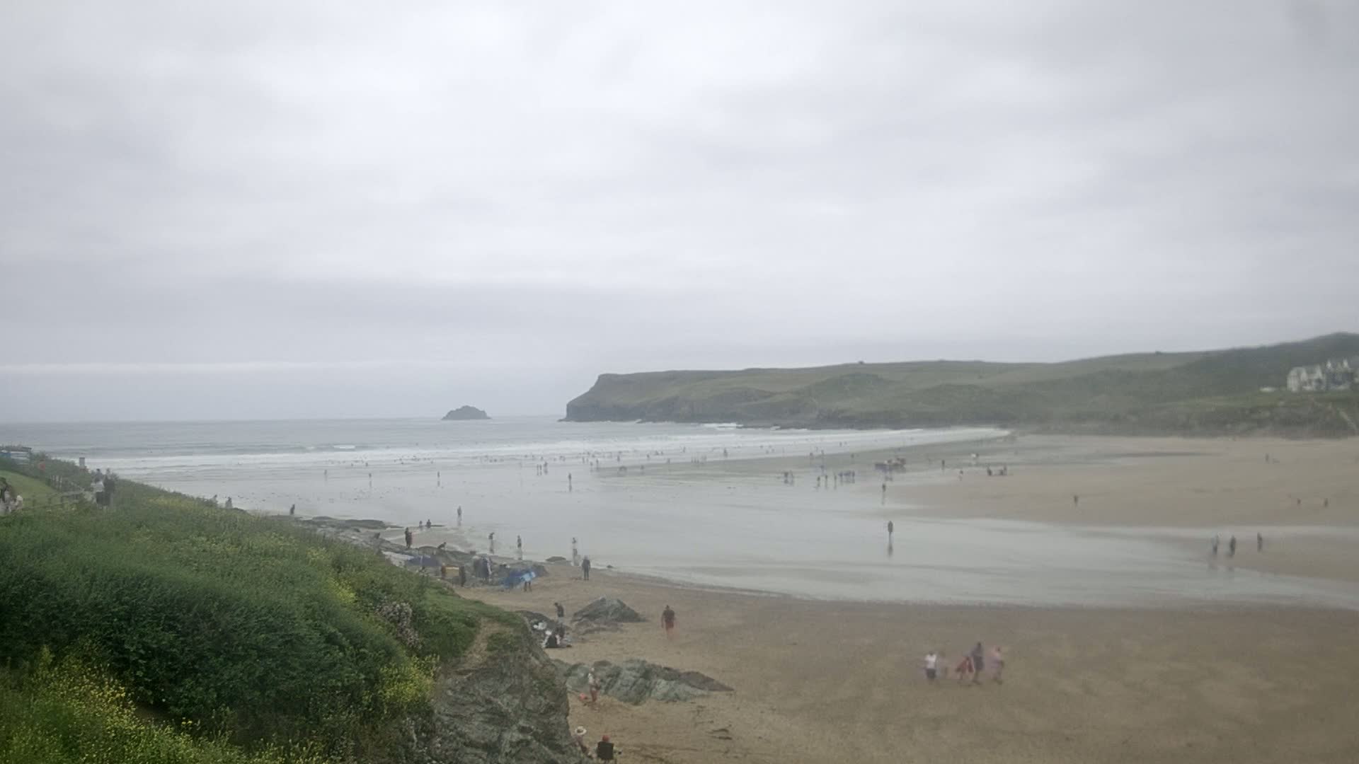 Polzeath Beach Live Cam - Polzeath, Cornwall, South West, England, United Kingdom