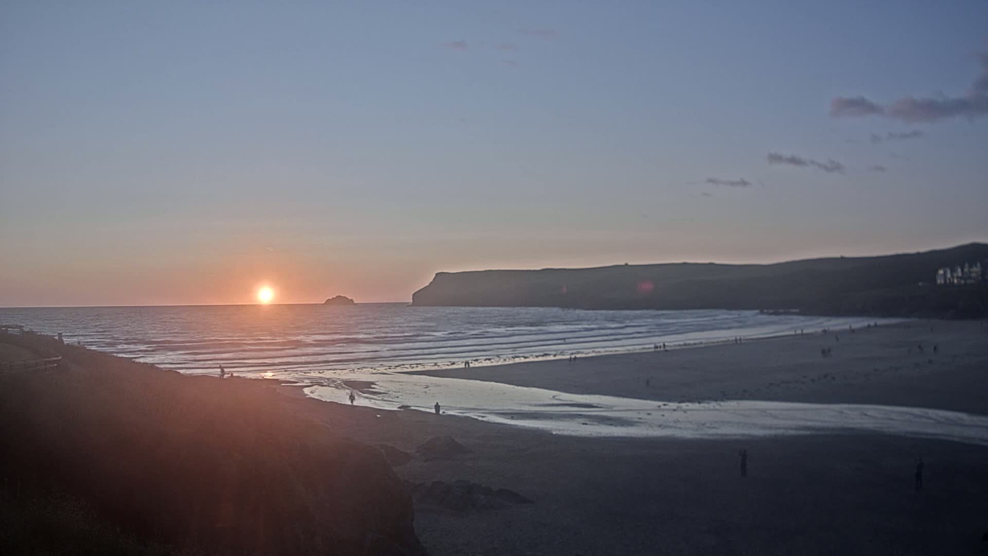 Polzeath Beach Live Cam - Polzeath, Cornwall, South West, England, United Kingdom