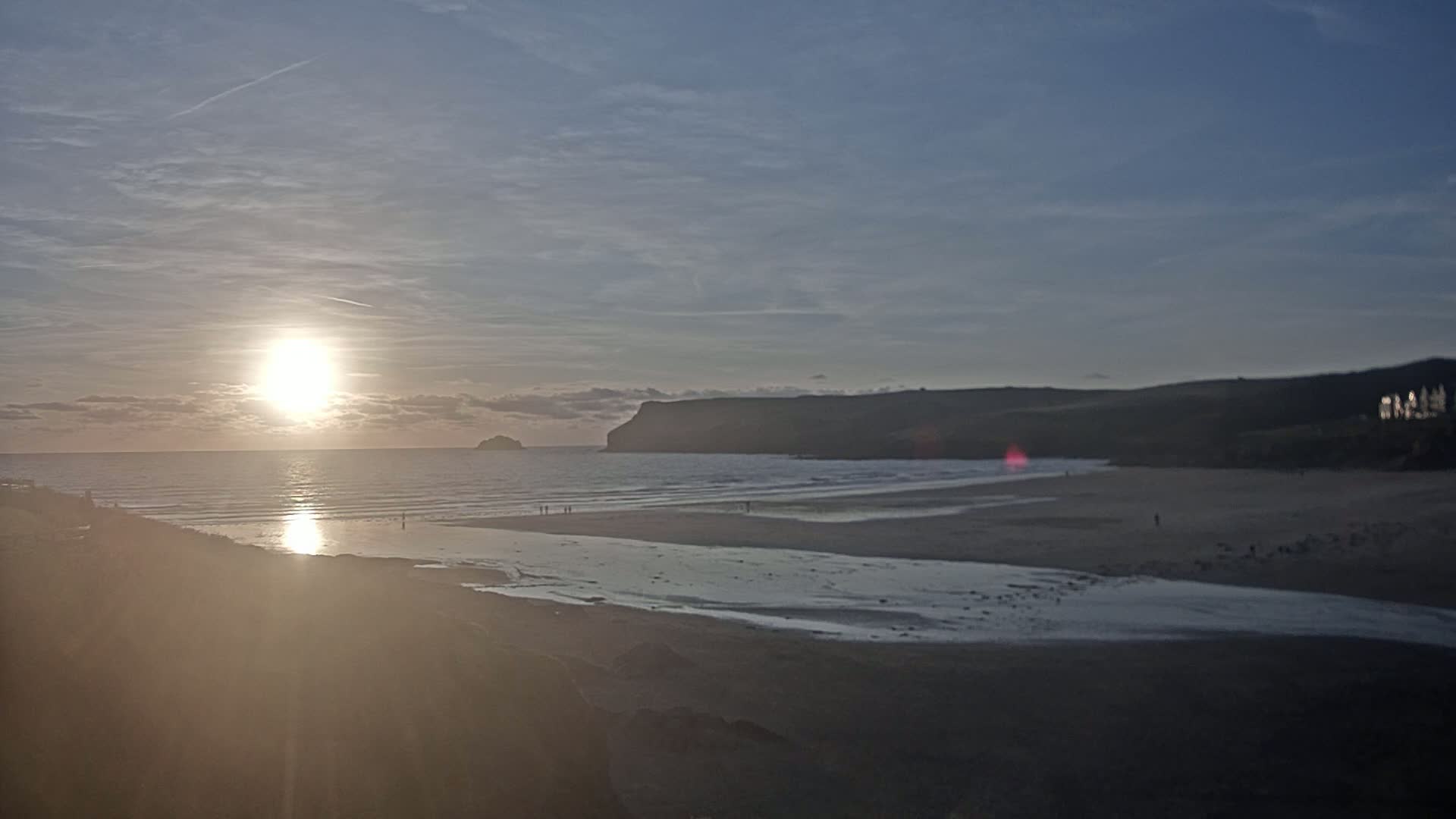 Polzeath Beach Live Cam - Polzeath, Cornwall, South West, England, United Kingdom