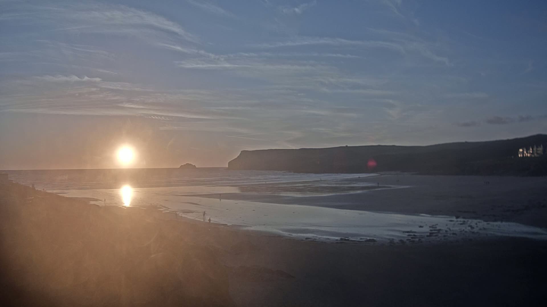 Polzeath Beach Live Cam - Polzeath, Cornwall, South West, England, United Kingdom