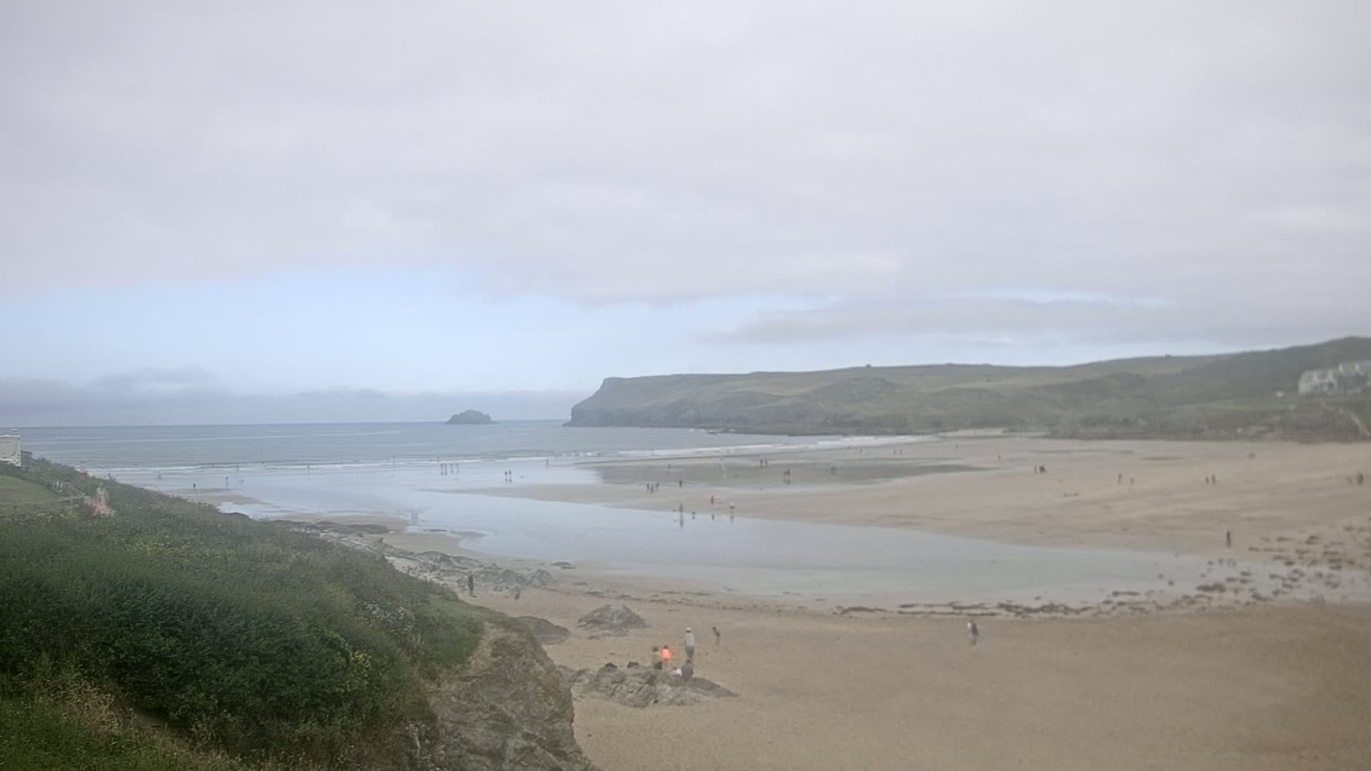 Polzeath Beach Live Cam - Polzeath, Cornwall, South West, England, United Kingdom