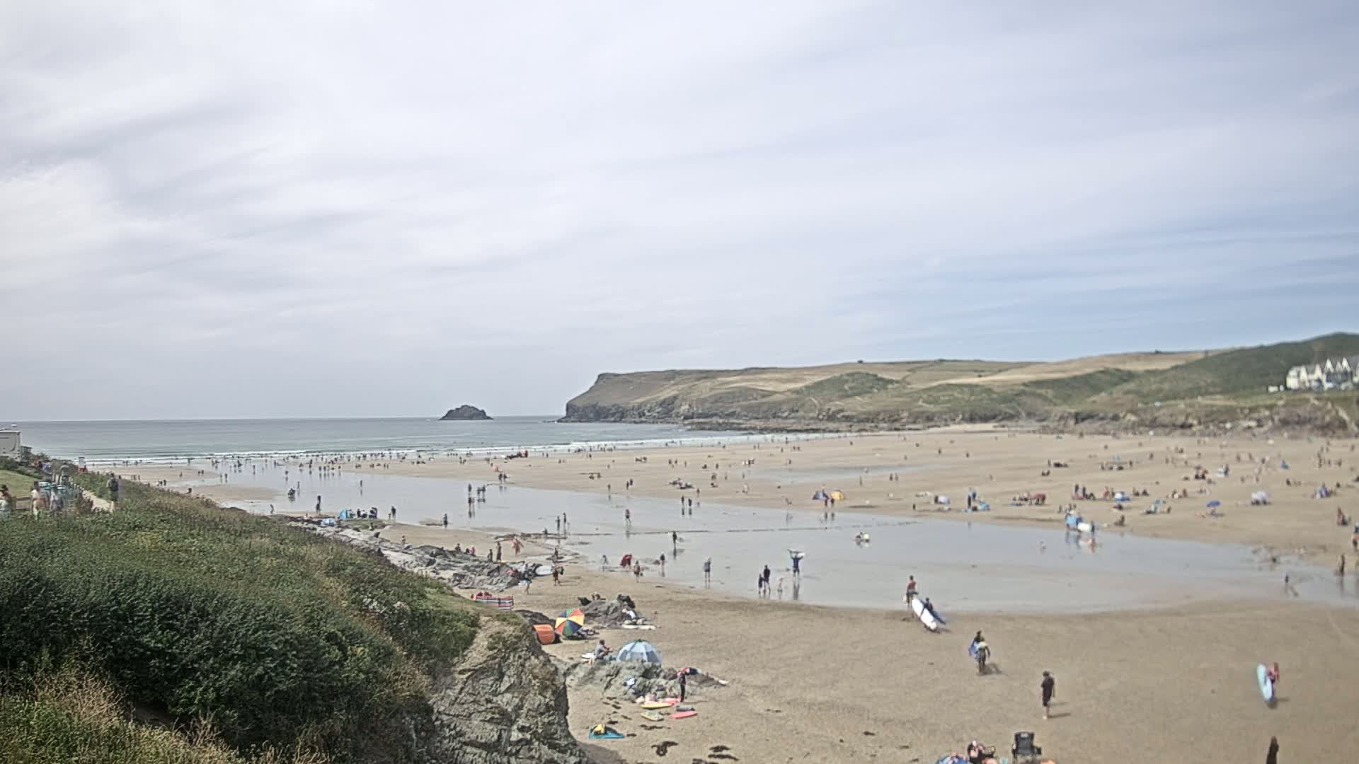 Polzeath Beach Live Cam - Polzeath, Cornwall, South West, England, United Kingdom
