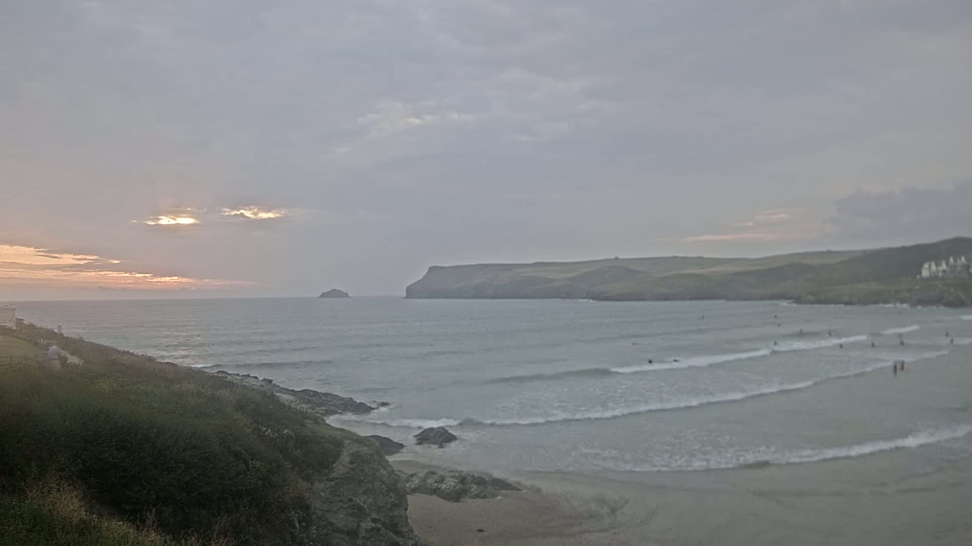 Polzeath Beach Live Cam - Polzeath, Cornwall, South West, England, United Kingdom