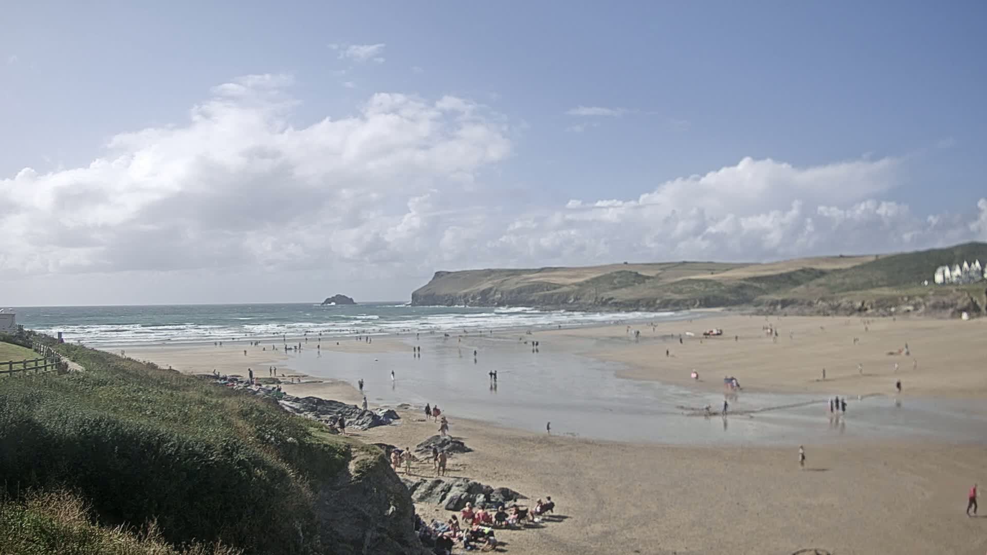 Polzeath Beach Live Cam - Polzeath, Cornwall, South West, England, United Kingdom