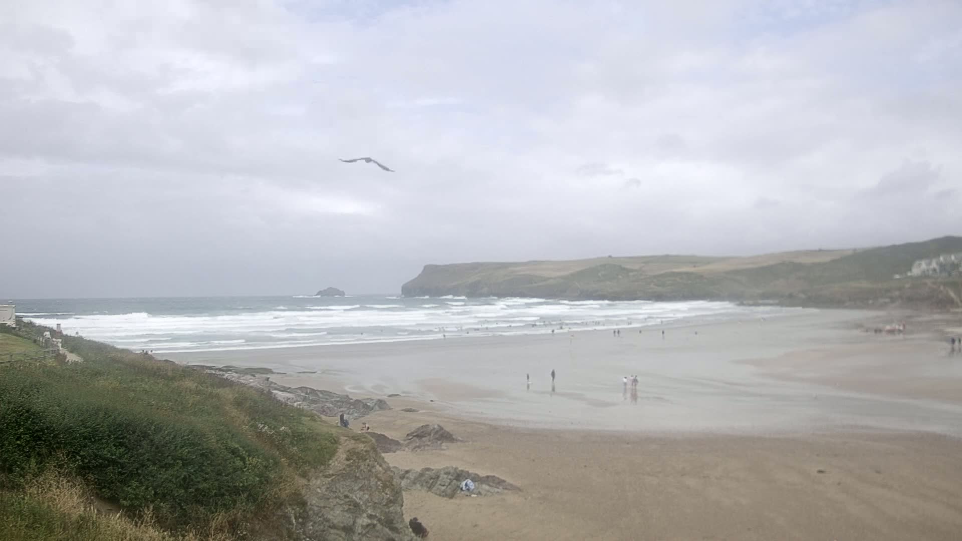 Polzeath Beach Live Cam - Polzeath, Cornwall, South West, England, United Kingdom