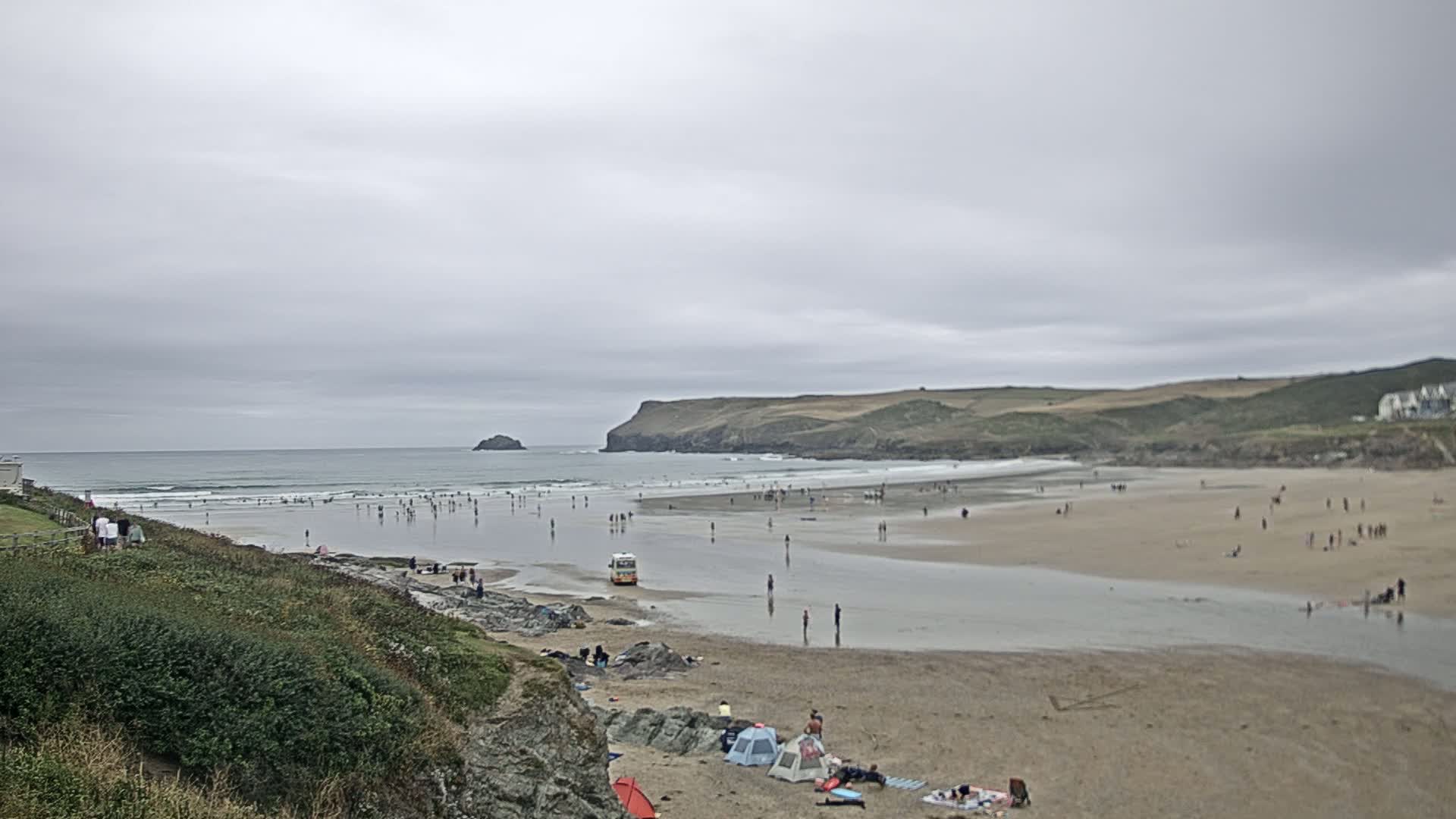 Polzeath Beach Live Cam - Polzeath, Cornwall, South West, England, United Kingdom
