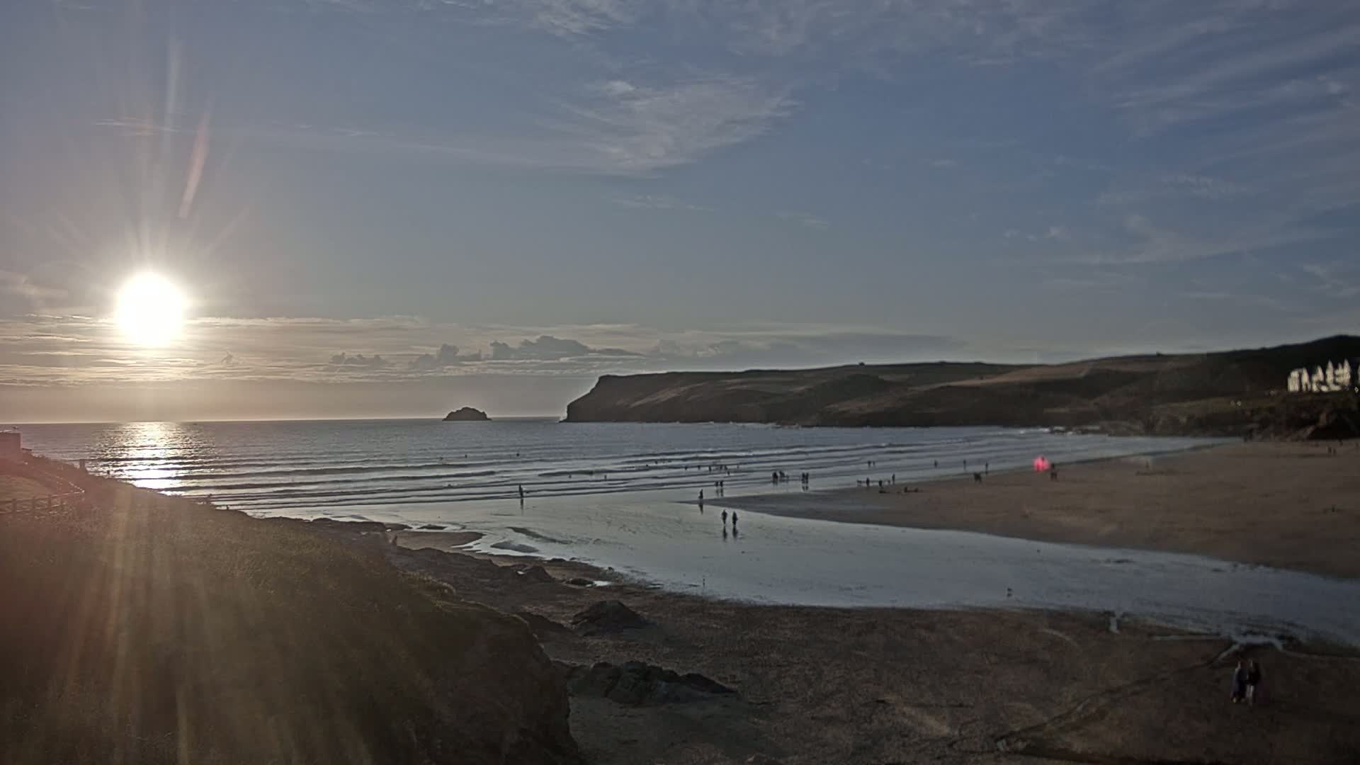 Polzeath Beach Live Cam - Polzeath, Cornwall, South West, England, United Kingdom