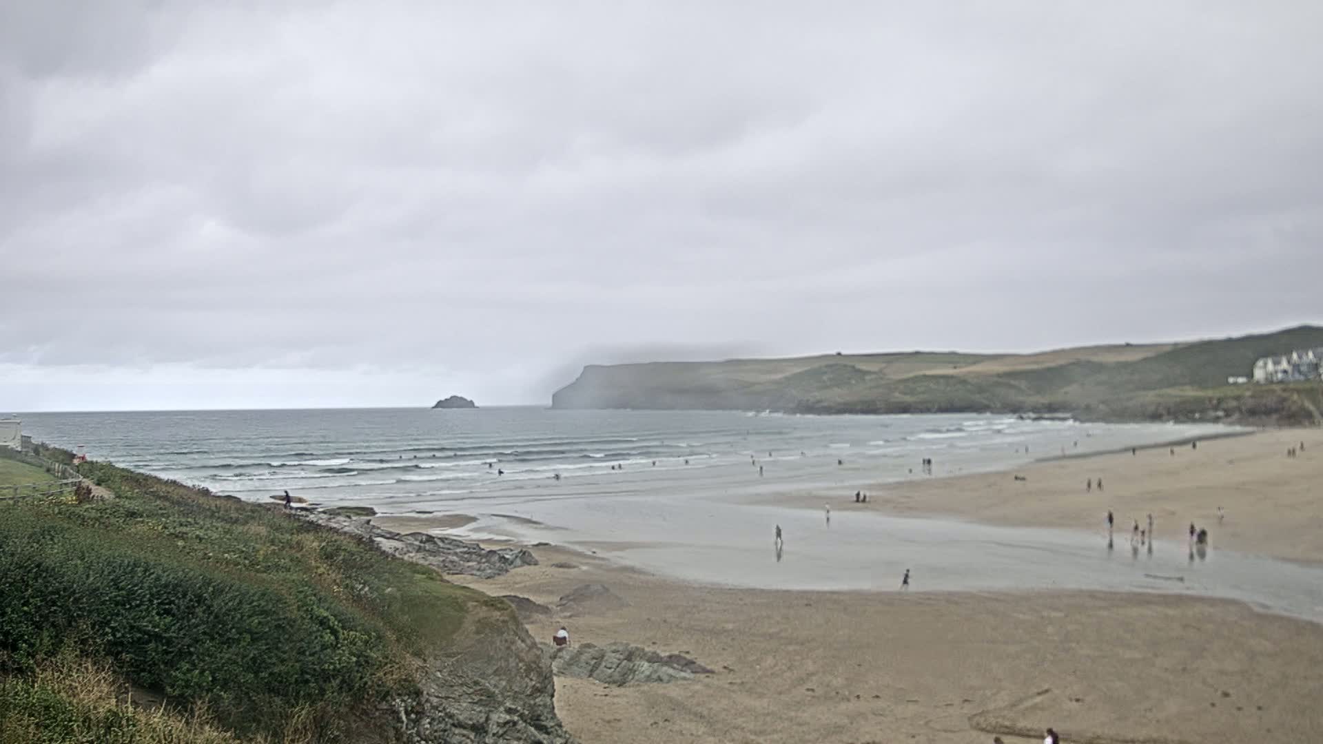 Polzeath Beach Live Cam - Polzeath, Cornwall, South West, England, United Kingdom