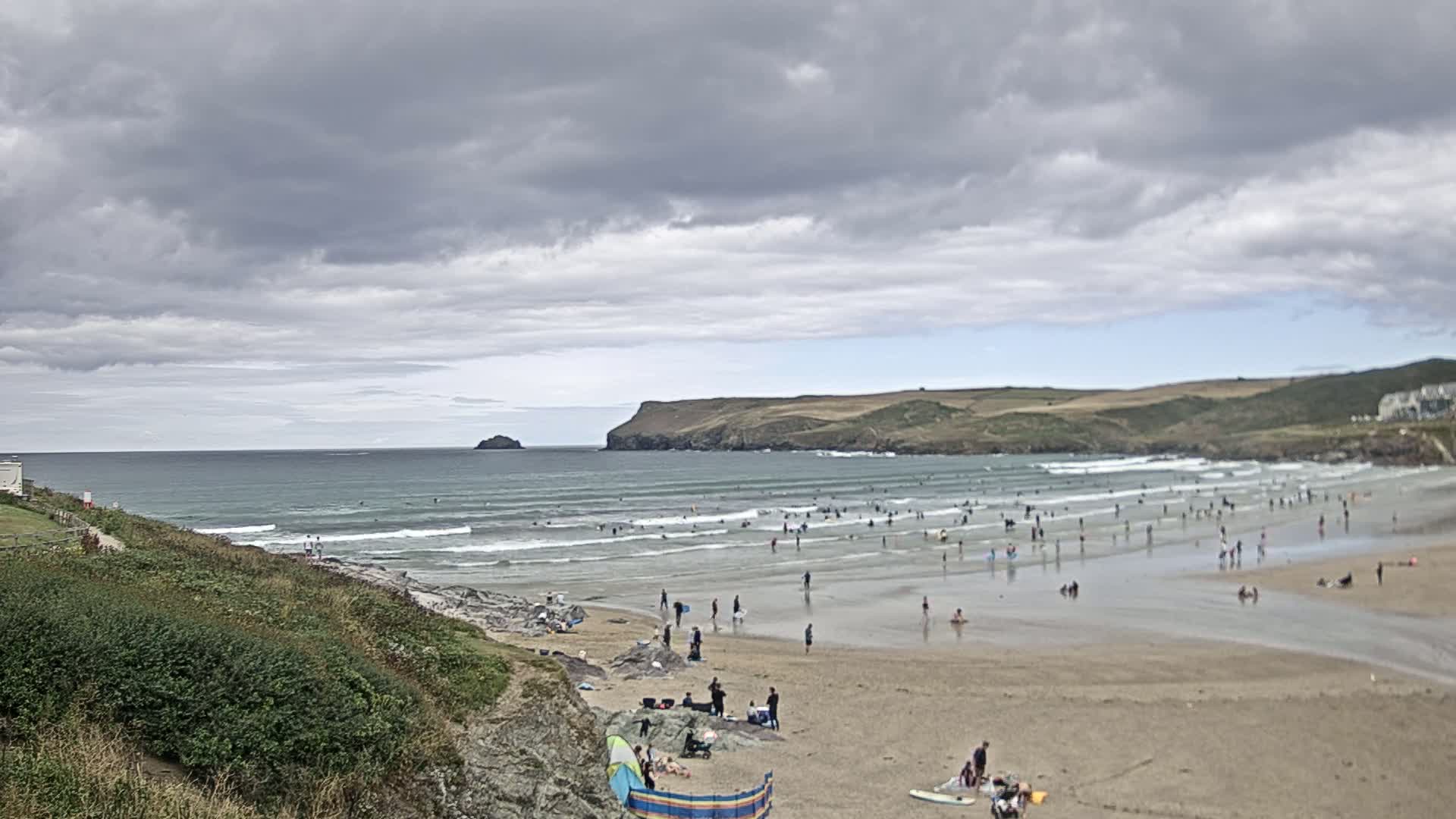 Polzeath Beach Live Cam - Polzeath, Cornwall, South West, England, United Kingdom