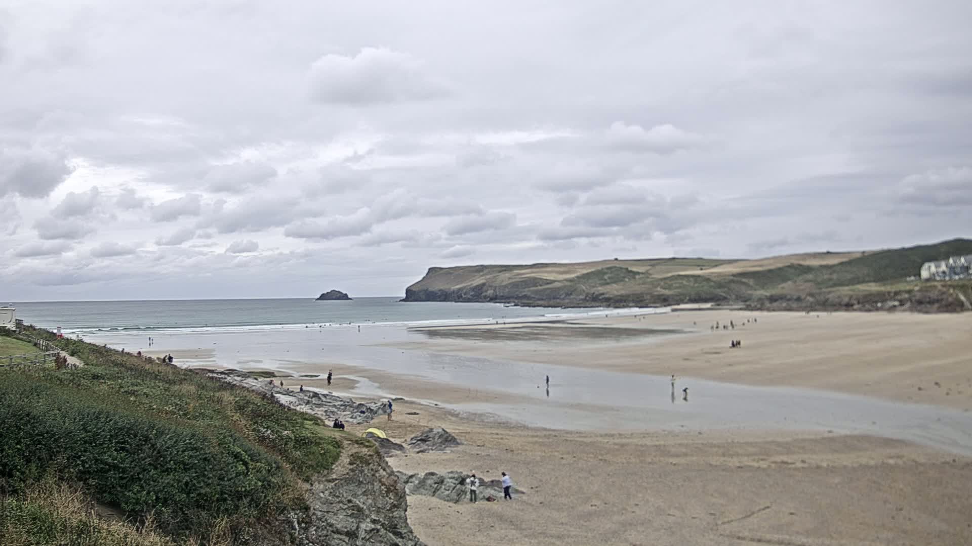 Polzeath Beach Live Cam - Polzeath, Cornwall, South West, England, United Kingdom