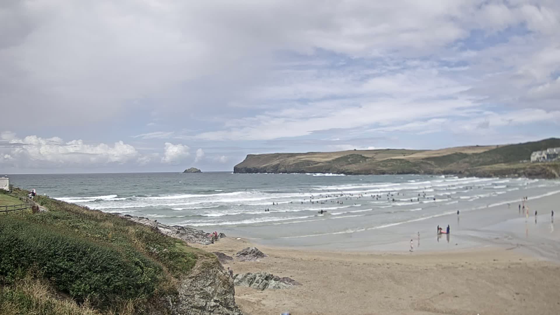 Polzeath Beach Live Cam - Polzeath, Cornwall, South West, England, United Kingdom