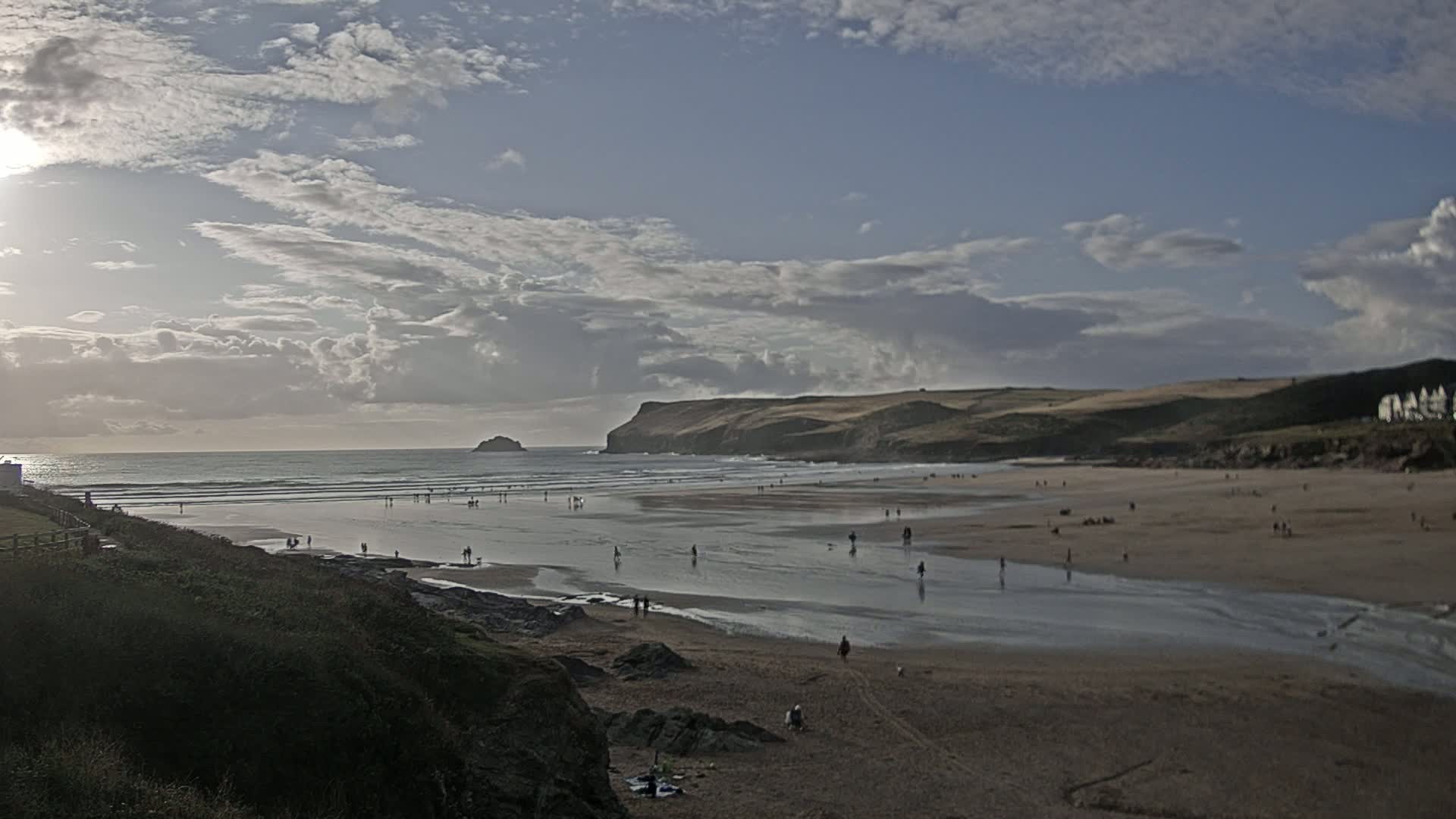 Polzeath Beach Live Cam - Polzeath, Cornwall, South West, England, United Kingdom