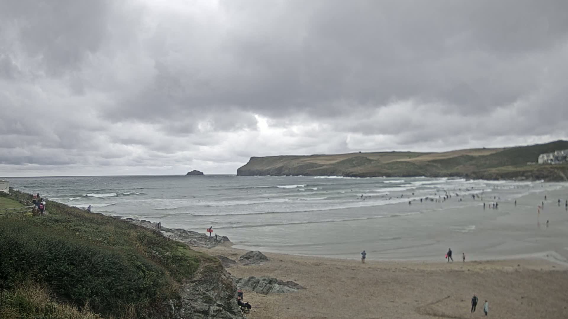 Polzeath Beach Live Cam - Polzeath, Cornwall, South West, England, United Kingdom
