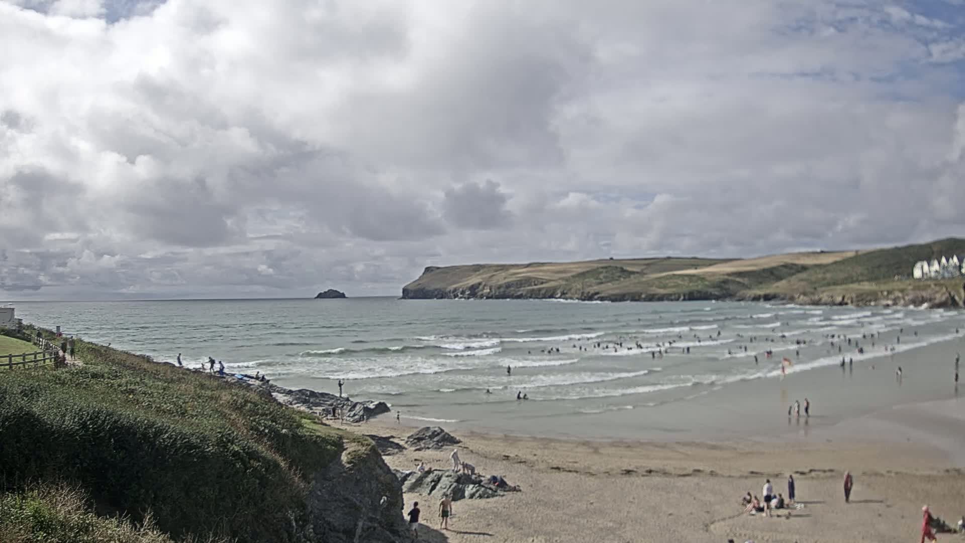 Polzeath Beach Live Cam - Polzeath, Cornwall, South West, England, United Kingdom