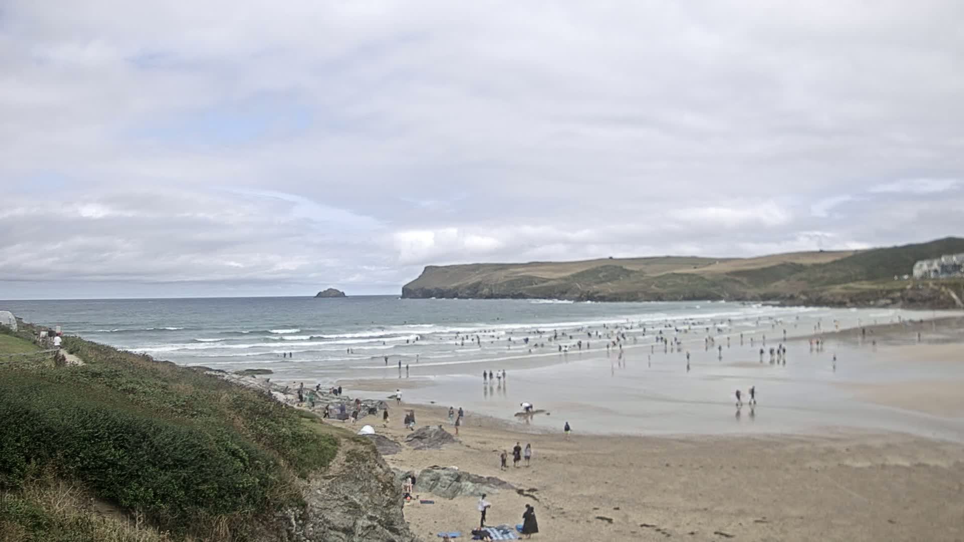 Polzeath Beach Live Cam - Polzeath, Cornwall, South West, England, United Kingdom