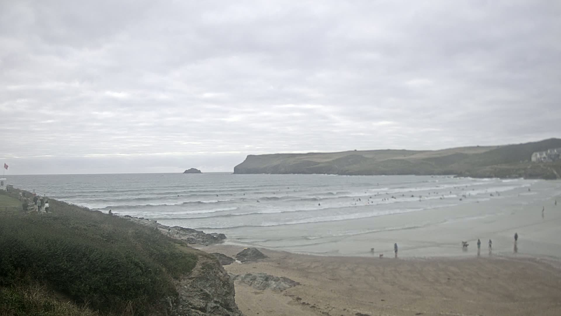Polzeath Beach Live Cam - Polzeath, Cornwall, South West, England, United Kingdom